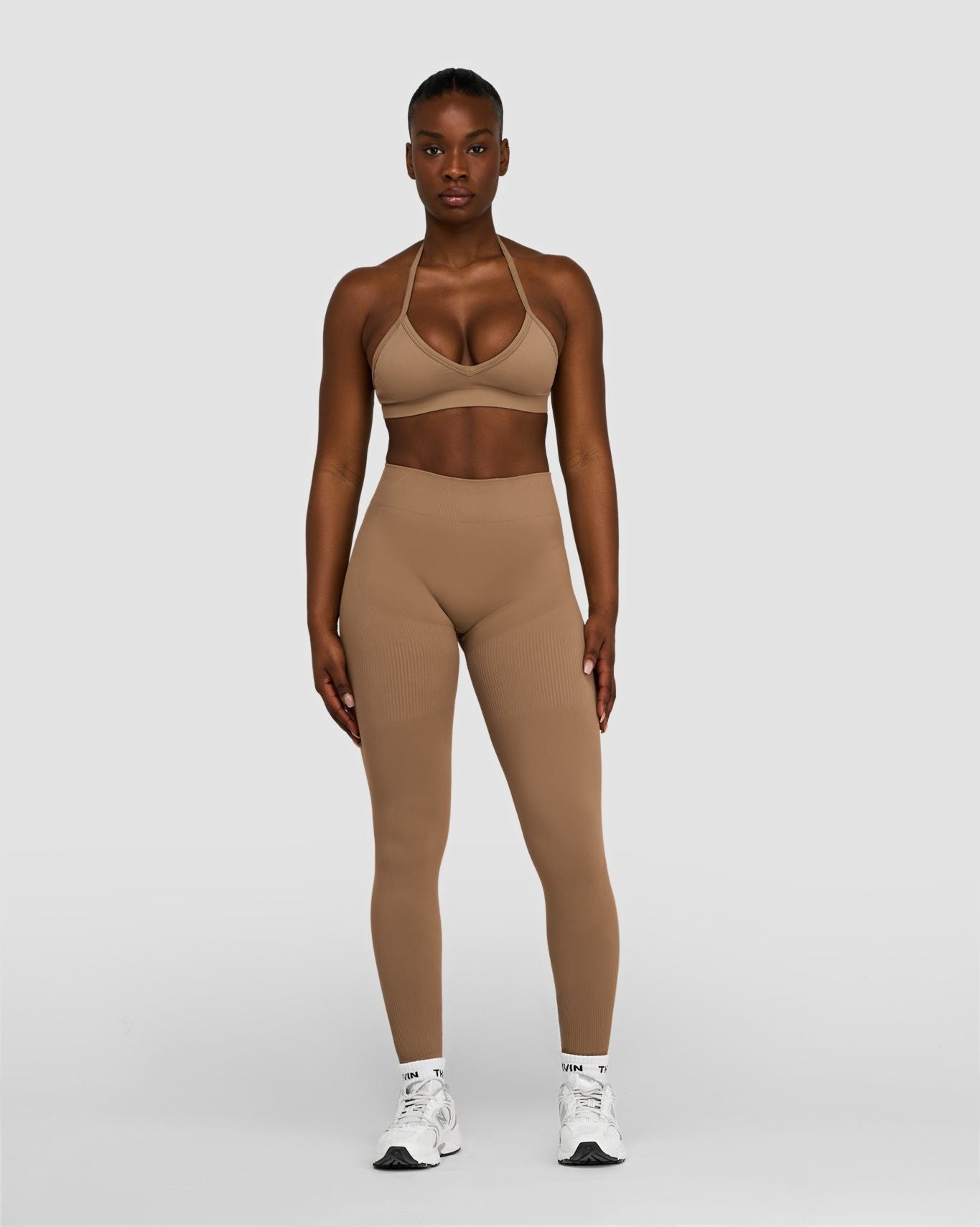 Elevate™ Sculpting Mid Waist Scrunch Leggings | Toffee