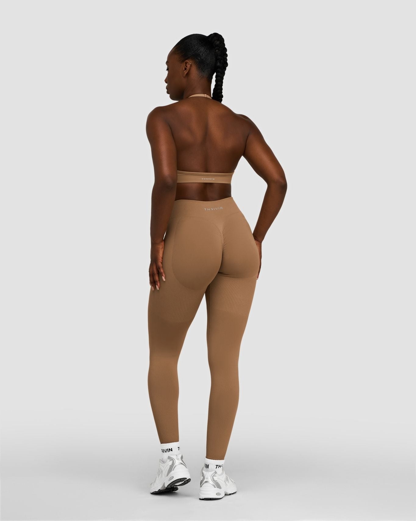 Elevate™ Sculpting Mid Waist Scrunch Leggings | Toffee