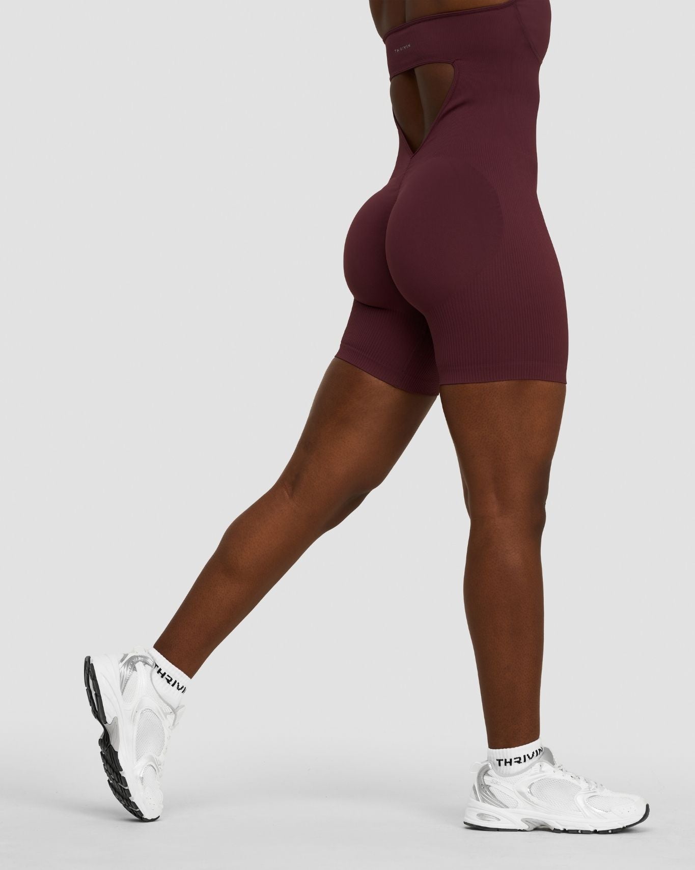 Elevate™ Body Unipieza Moldeador con Escote Halter | Mauve Oscuro