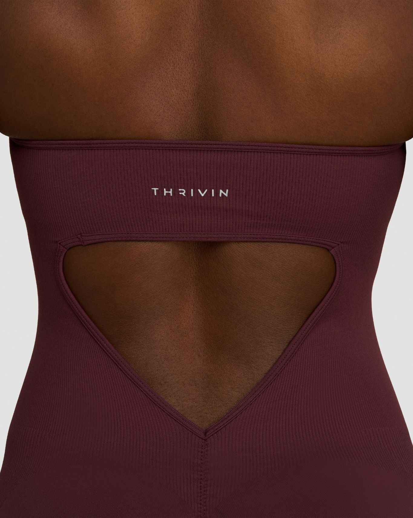 Elevate™ Sculpting Halterneck All In One | Dark Mauve