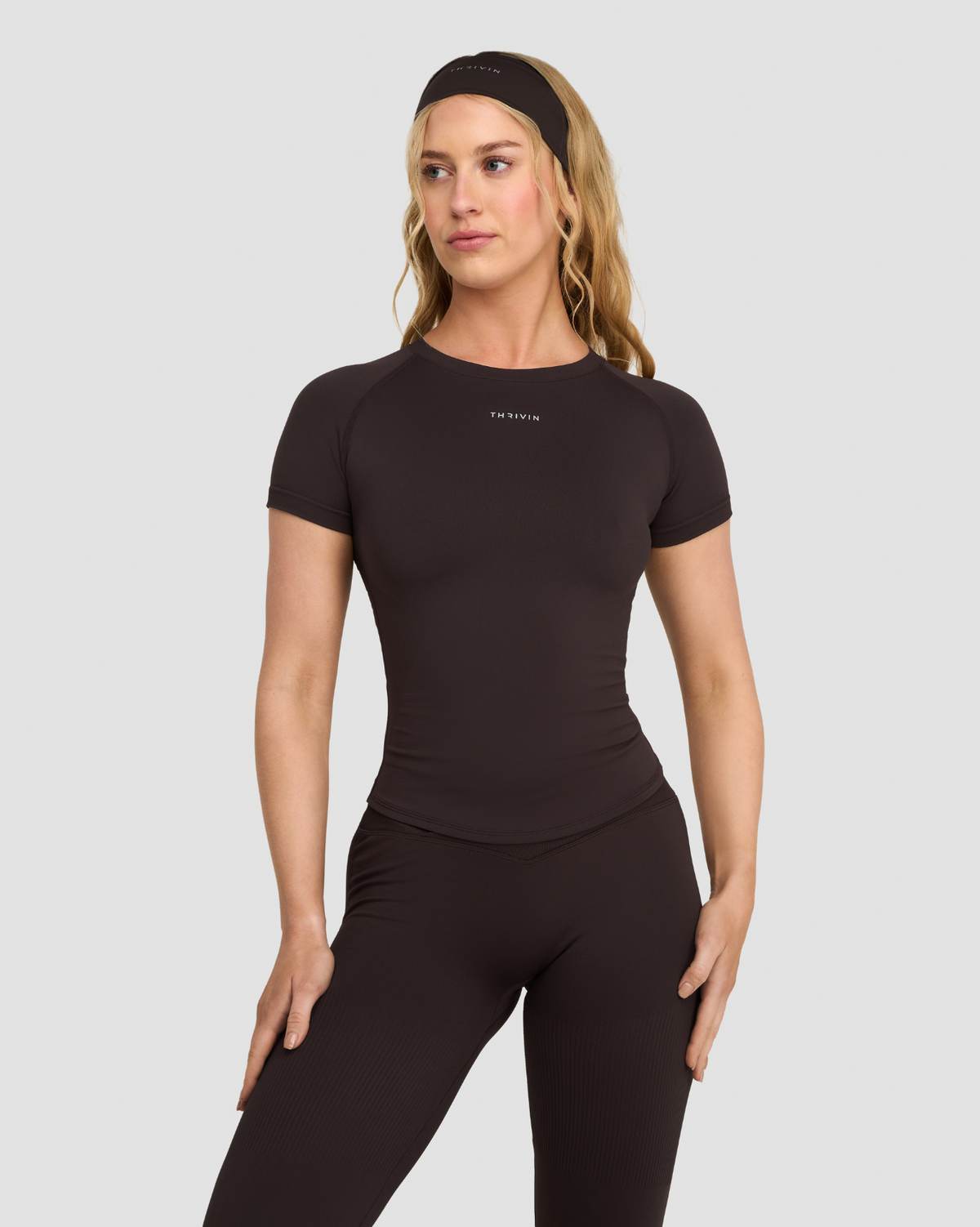 Elevateโข Compression T-Shirt | Coffee