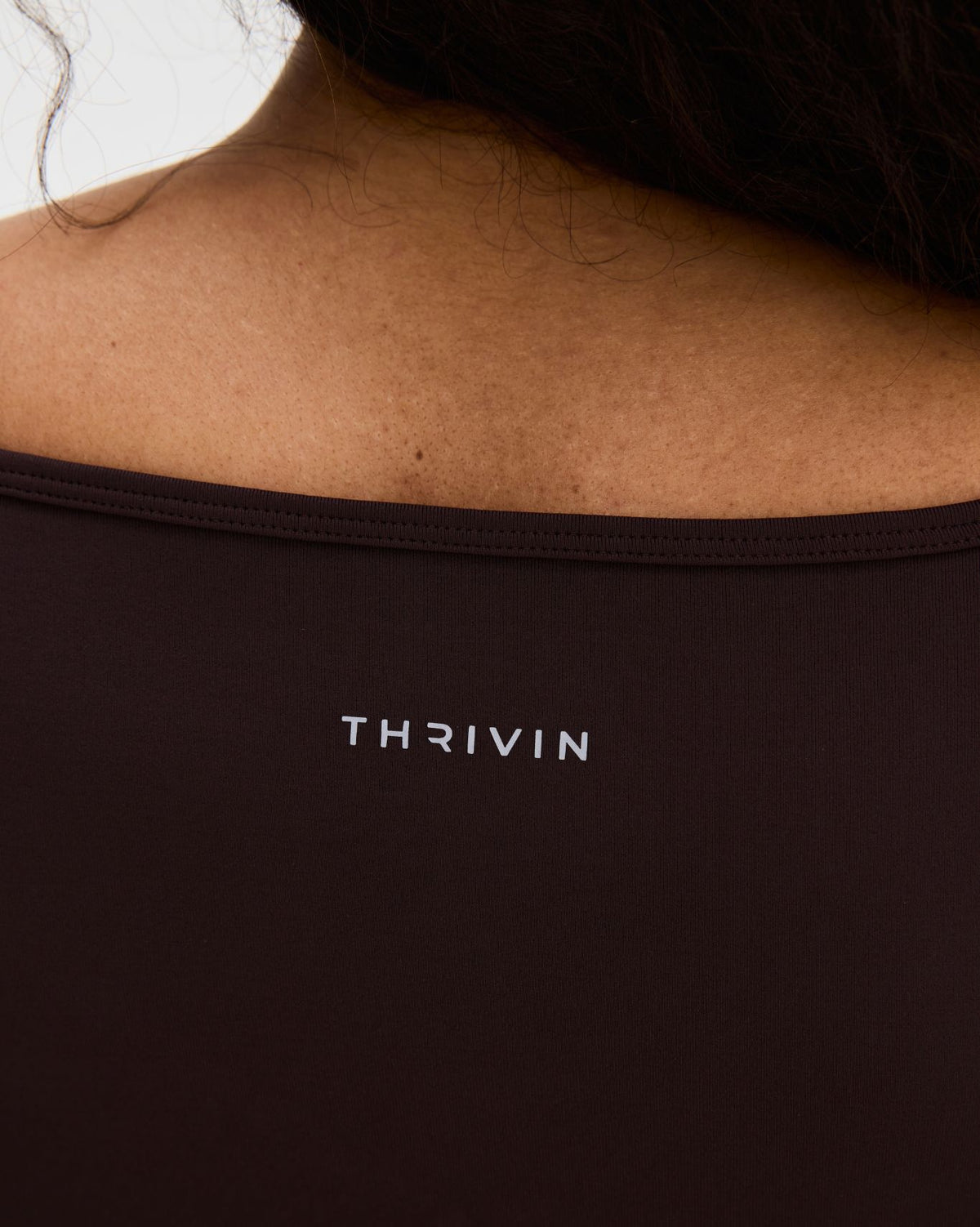 Elevate™ Sculpting Seamless V-Neck Top | Coffee