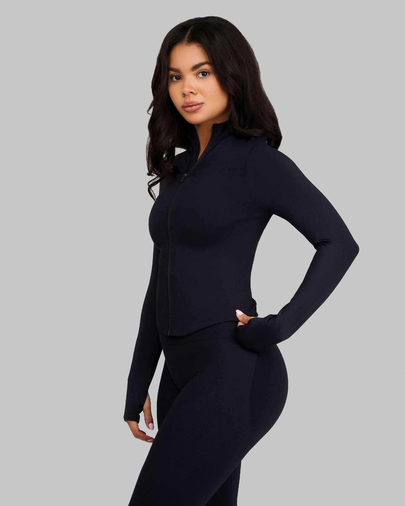 Thrivin Elevate™ Sculpt Shapewear Jacket Elevate Sculpt Shapewear Jacket | Snatched Fit Performance Jacket