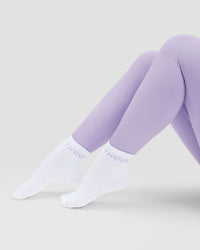THRIVIN Calcetines de Media Pantorrilla | Lila