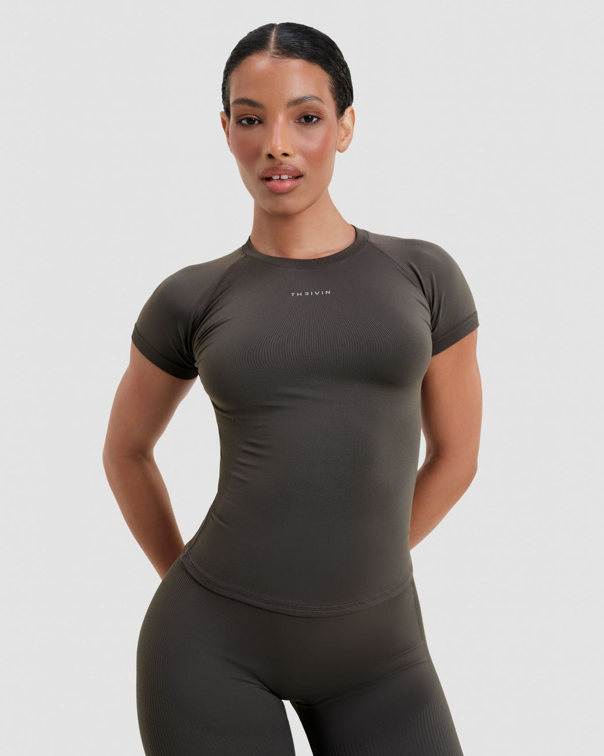 Elevate™ Compression T-Shirt | Olive Green