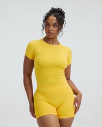 Elevate™ Compression T-Shirt | Banana