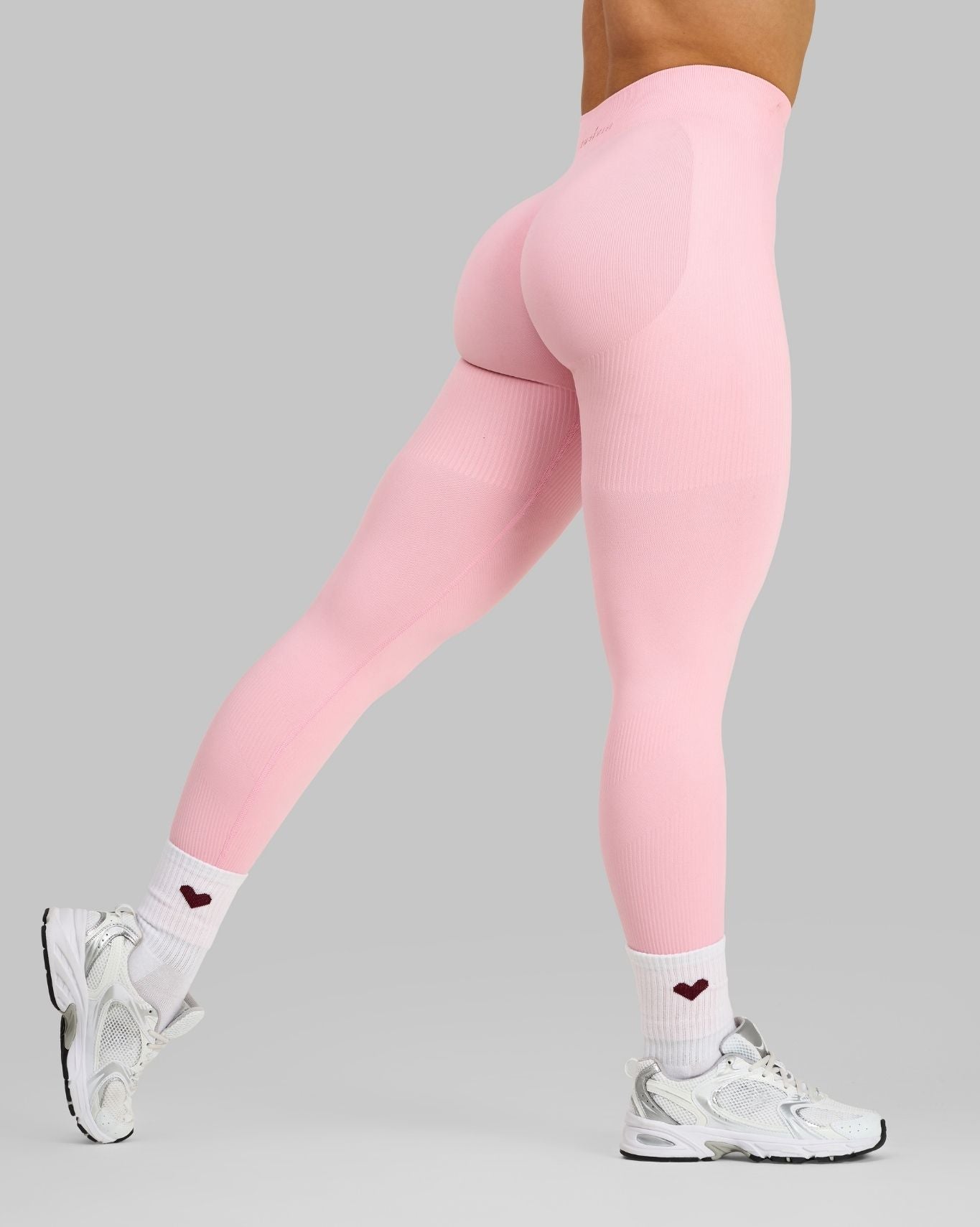 Elevate™ Sculpting Mid Waist Scrunch Leggings | Cotton Pink