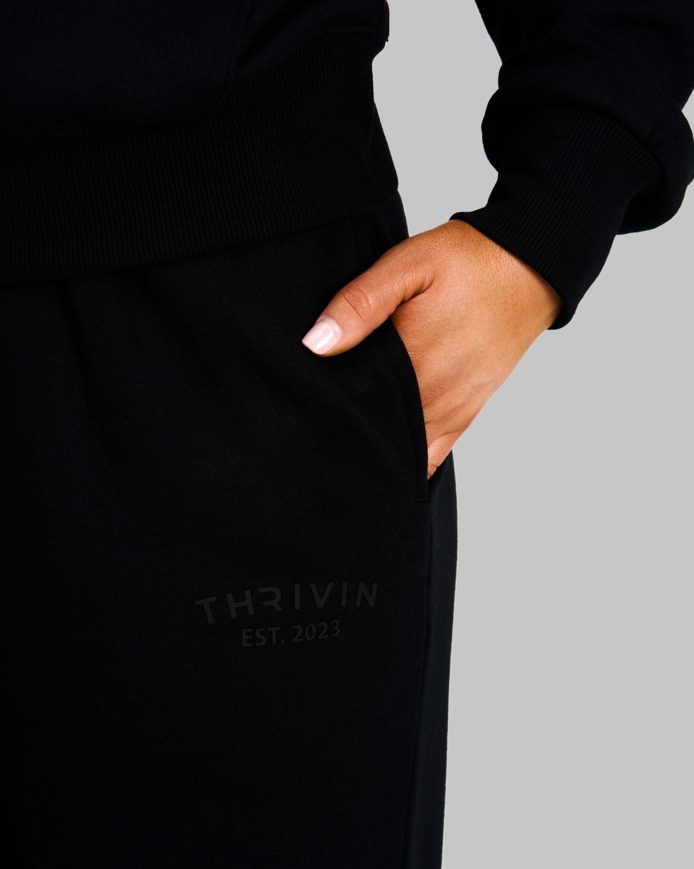 Jogger de Pierna Recta Original | Negro Noche