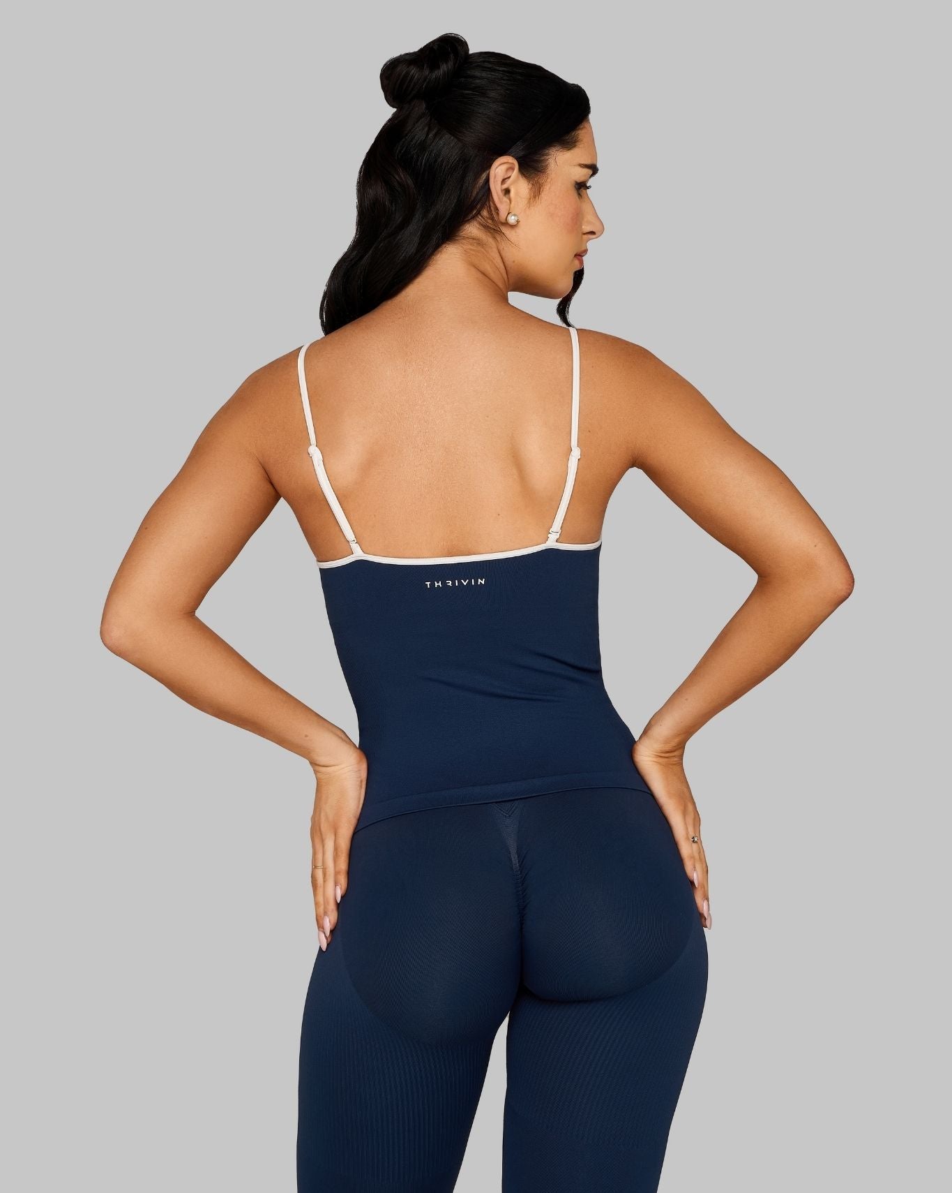 Outline Sweetheart Tanktop | Midnight Navy