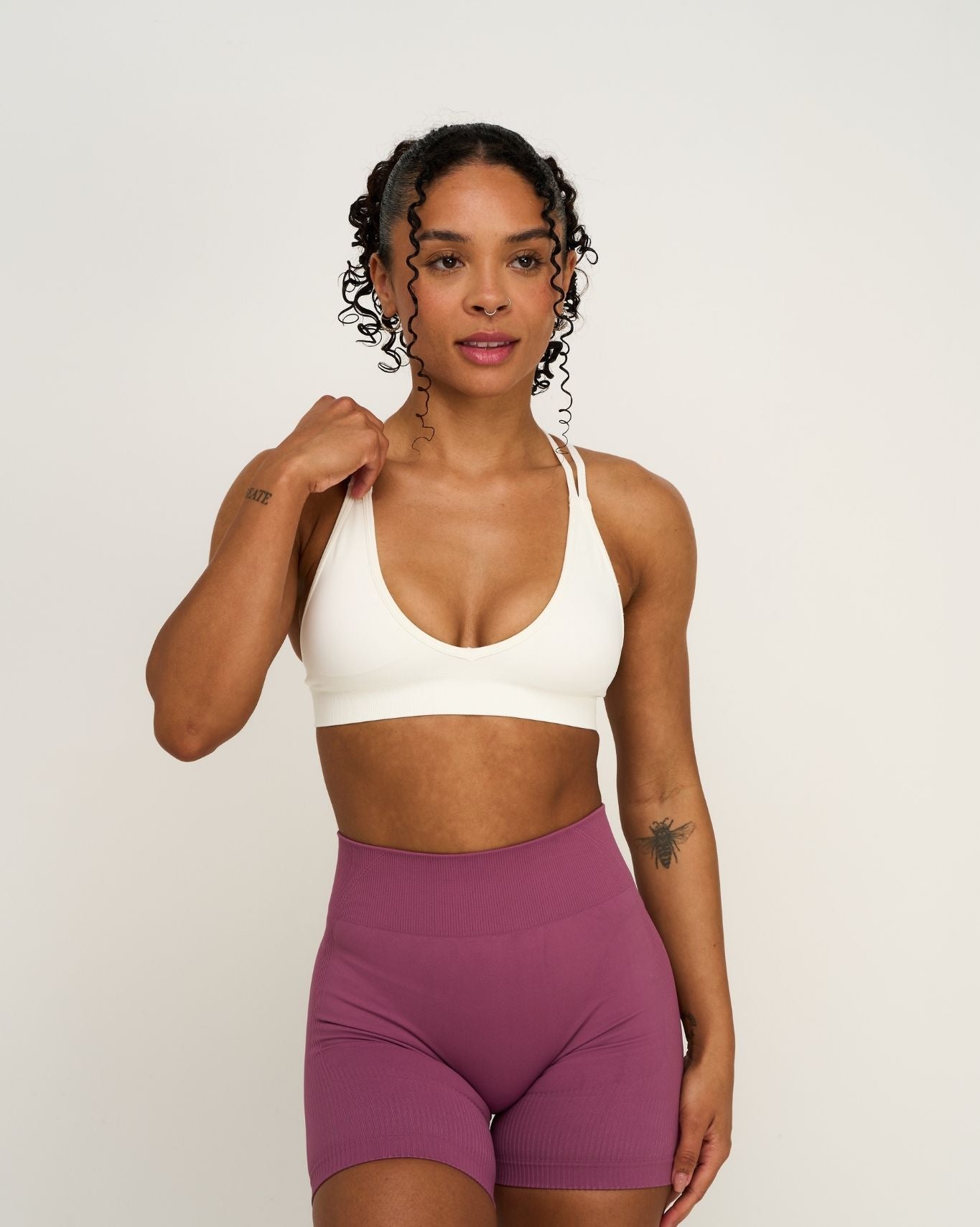 Elevate™ Sculpting Seamless High Apex Bra | Cream