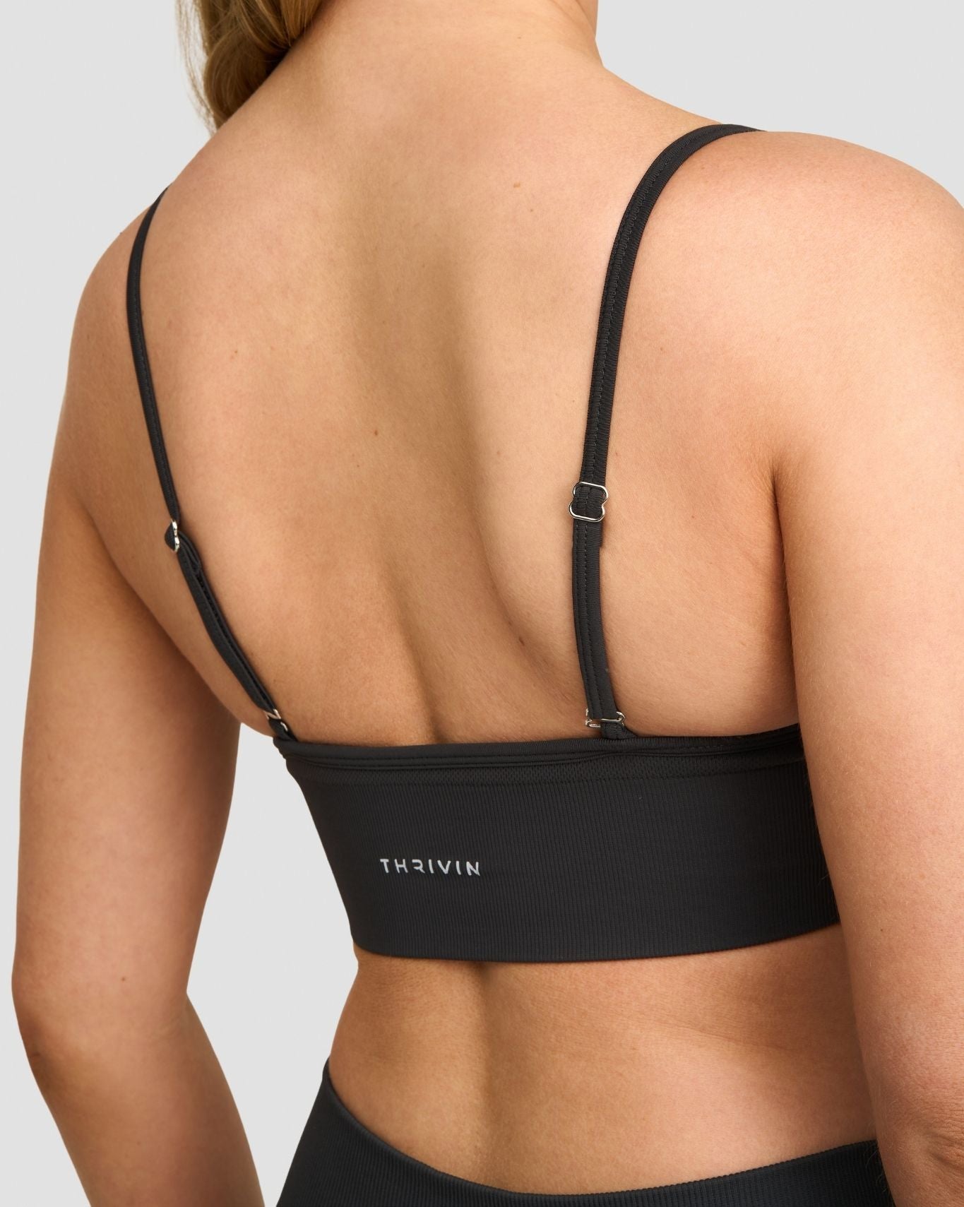 Elevate™ Sujetador Sin Costuras Modelador de Vías Múltiples | Gris Carbón