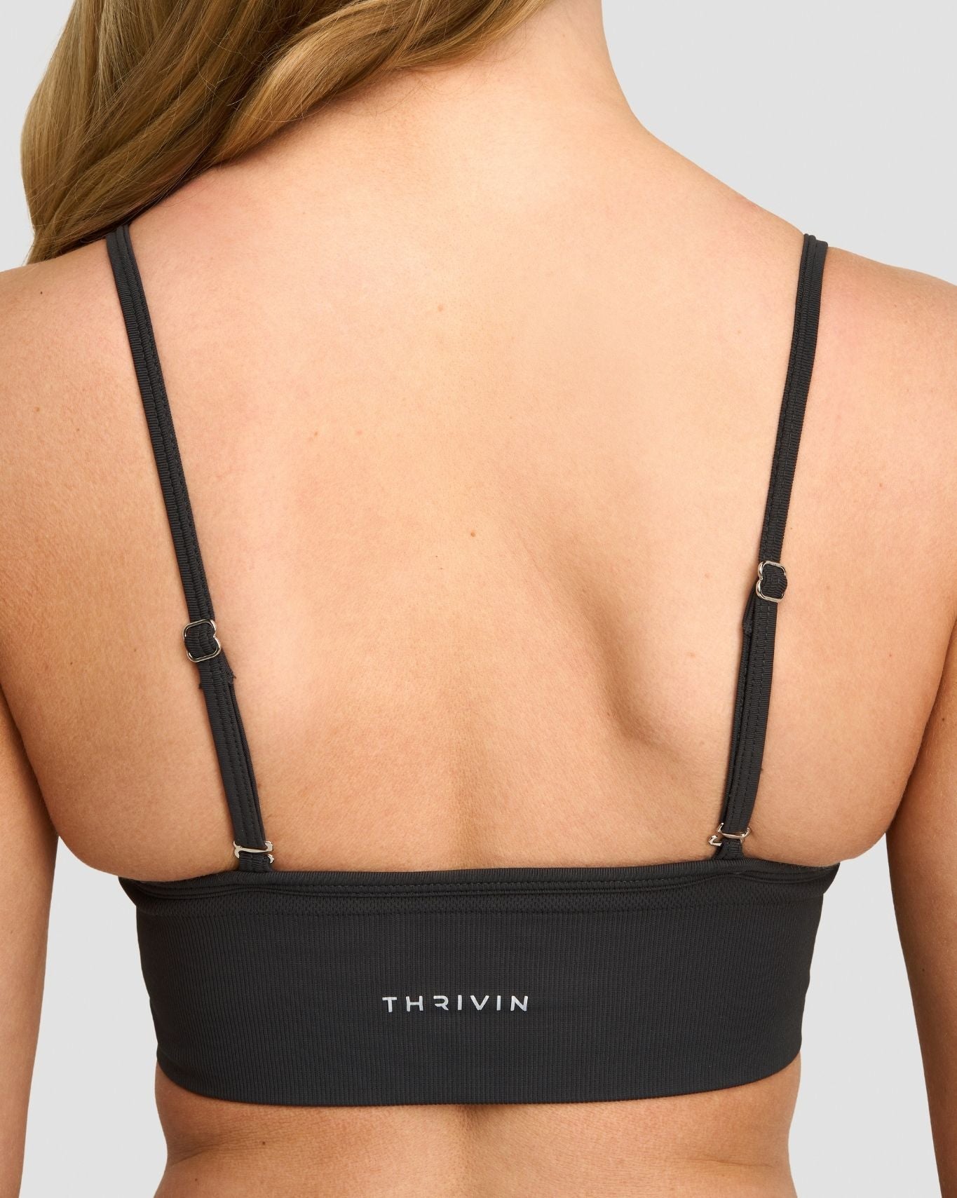 Elevate™ Sujetador Sin Costuras Modelador de Vías Múltiples | Gris Carbón