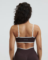 Elevate™ Outline Bandeau Bra | Coffee