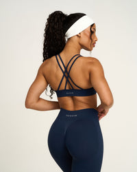 Elevate™ Sculpting Seamless High Apex Bra | Midnight Navy