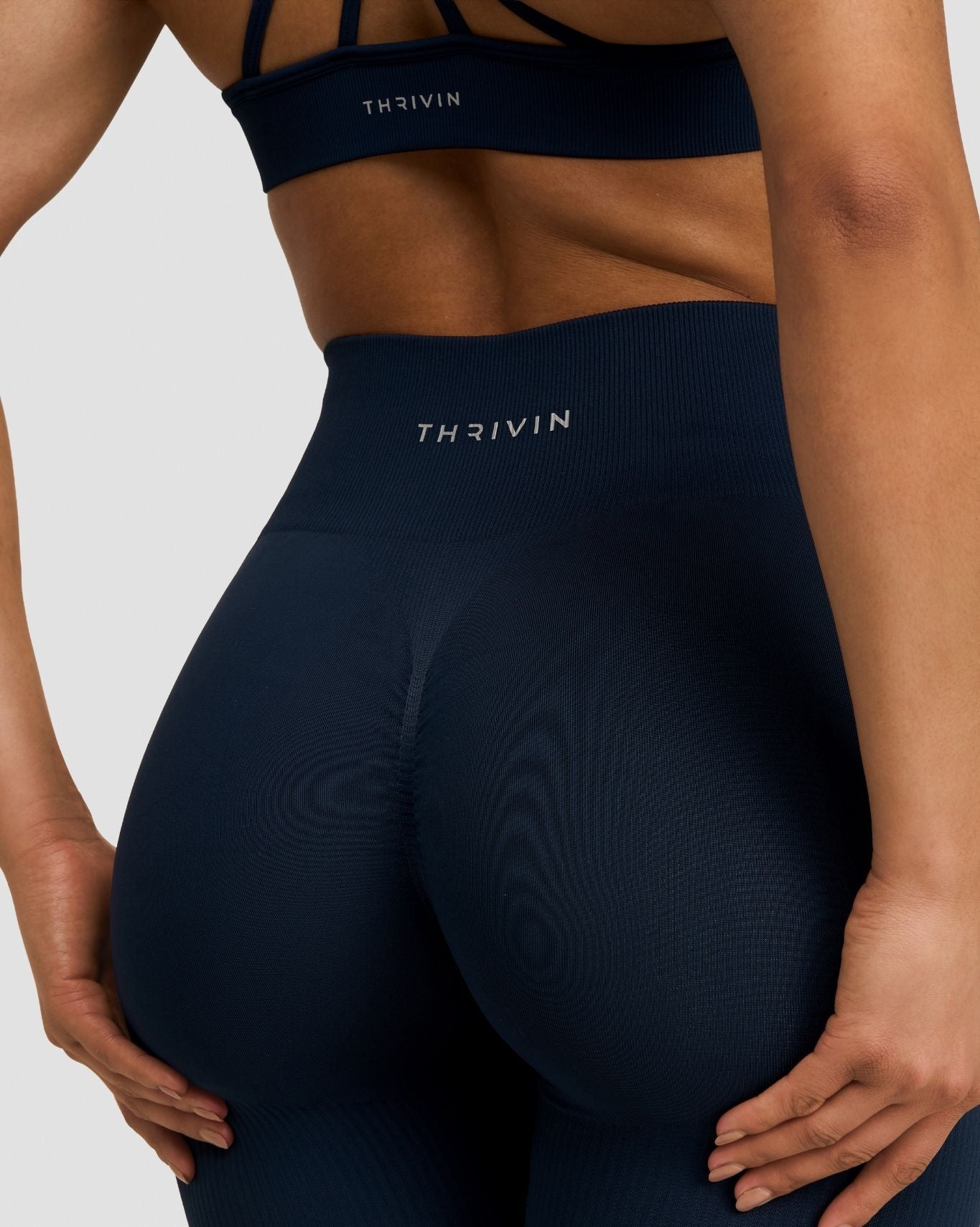 Elevate™ Sculpting High Waist Scrunch Leggings | Midnight Navy