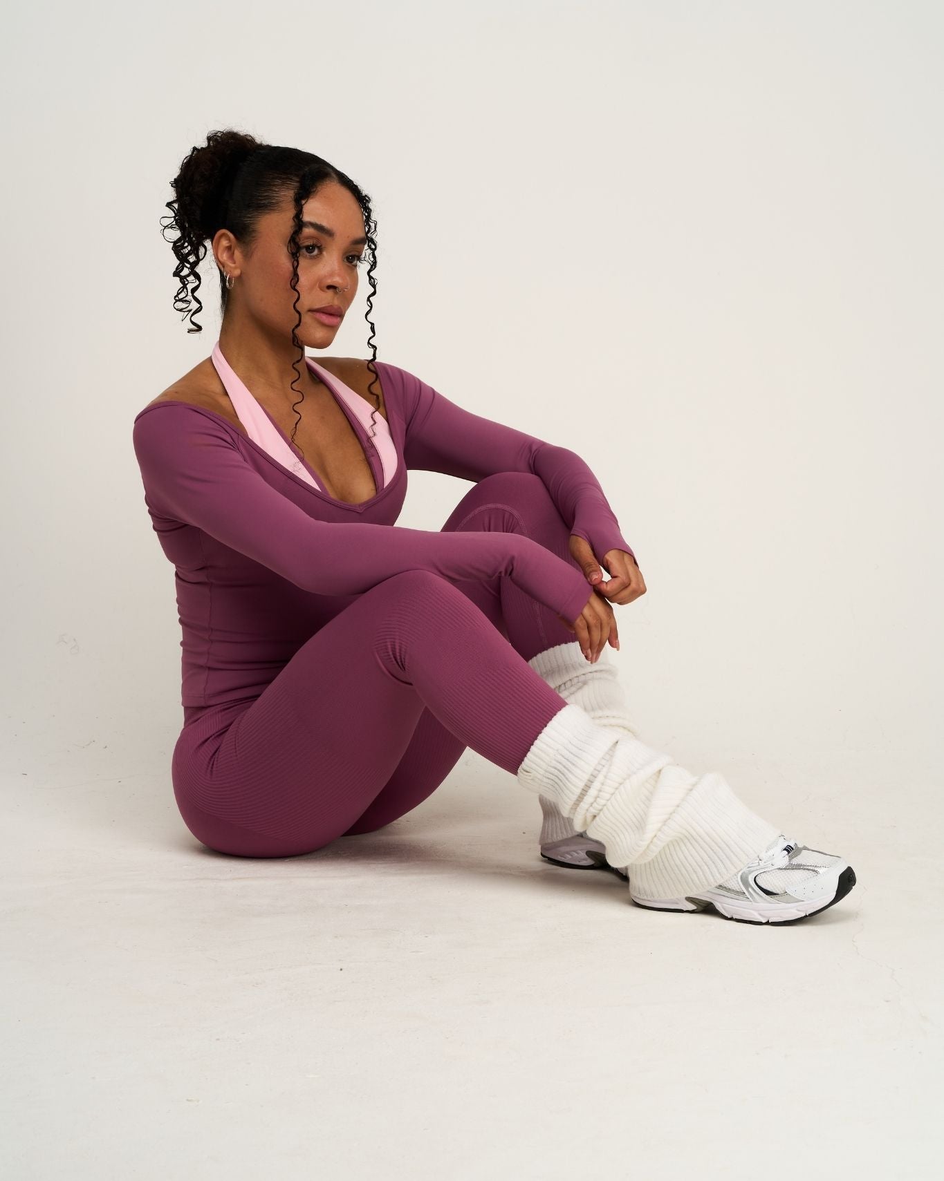 The Essential Collection Wool Blend Legwarmers | Cream