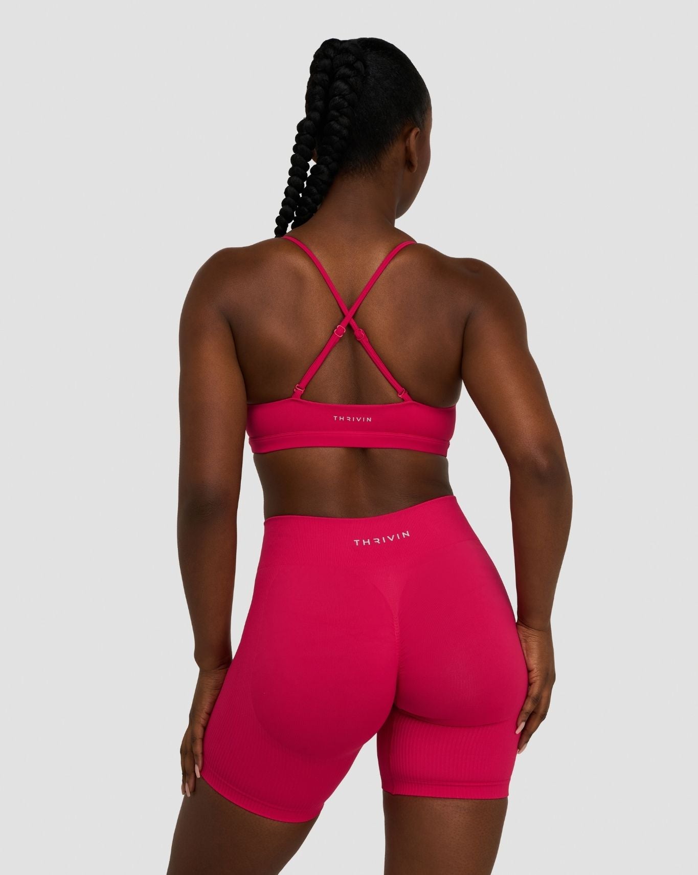 Elevate™ Sculpting Seamless Scoop Neck Bra | Strawberry