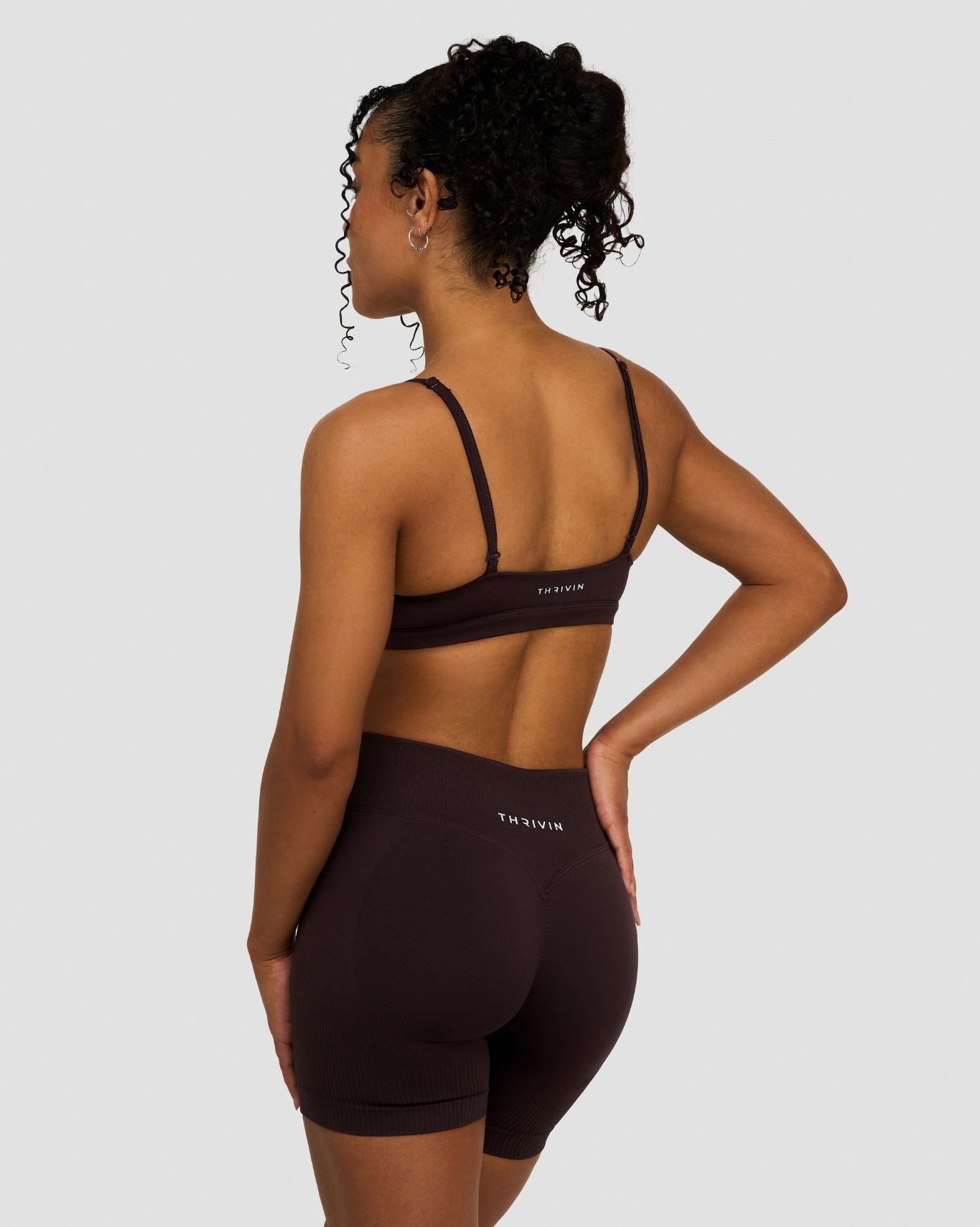 Elevate™ Sculpting Seamless Scoop Neck Bra | Coffee