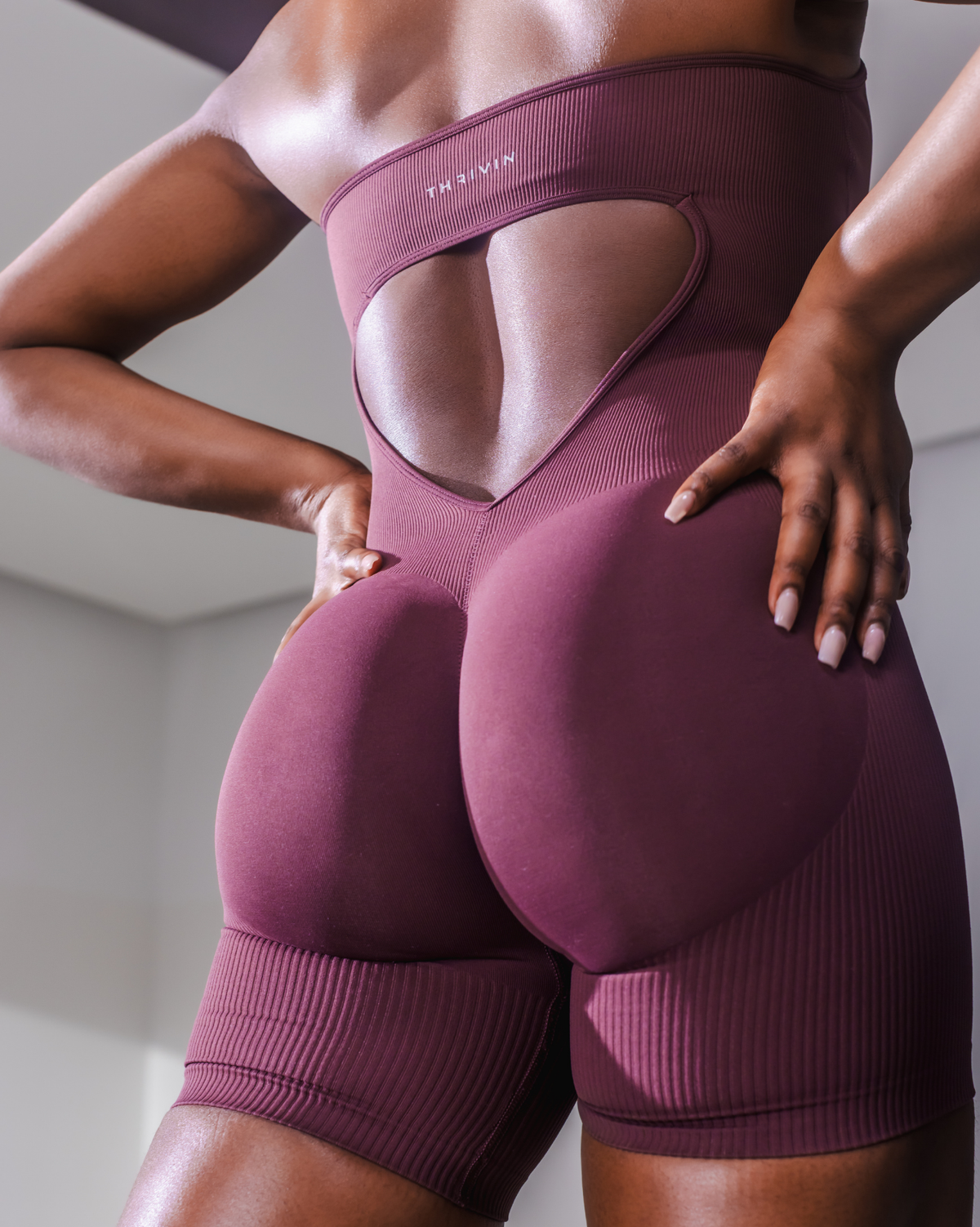 Elevate™ Women's Sculpting Halterneck All In One Jumpsuit - Dark