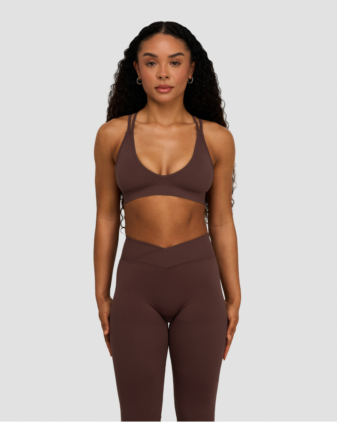 Elevate™ Sculpting Seamless High Apex Bra | Dark Mauve
