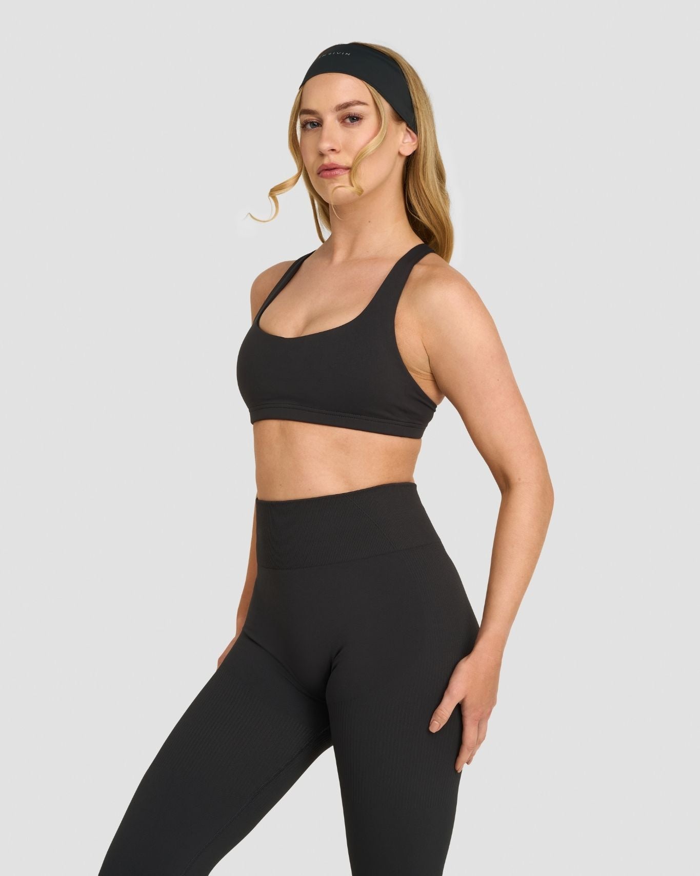 Elevate™ Sculpting Medium Impact Multiway Bra | Charcoal Grey