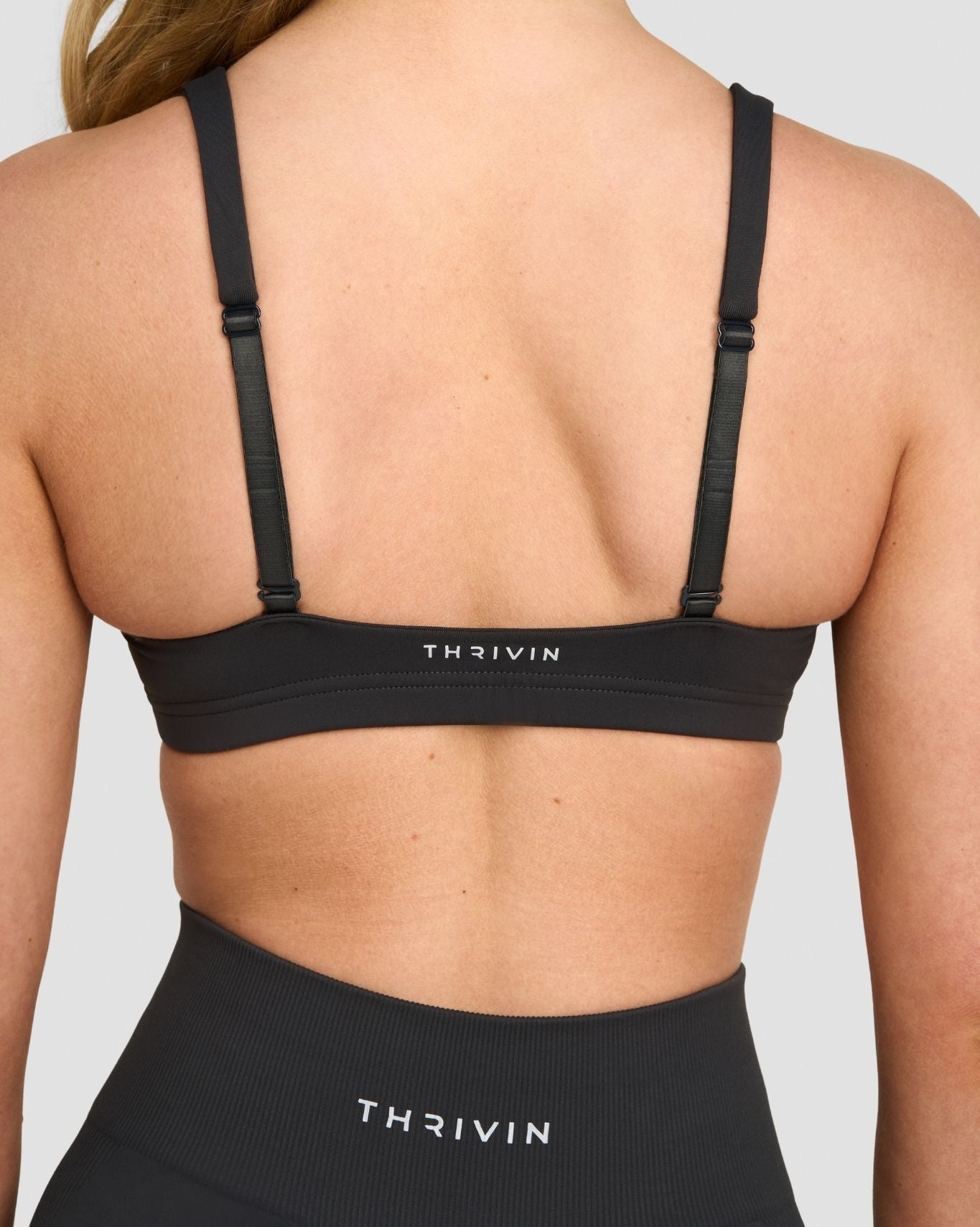 Elevate™ Sculpting Medium Impact Multiway Bra | Charcoal Grey