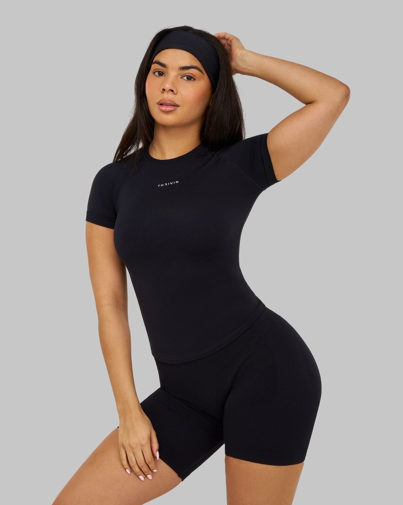 Elevate™ Camiseta de compresión | Negro noche