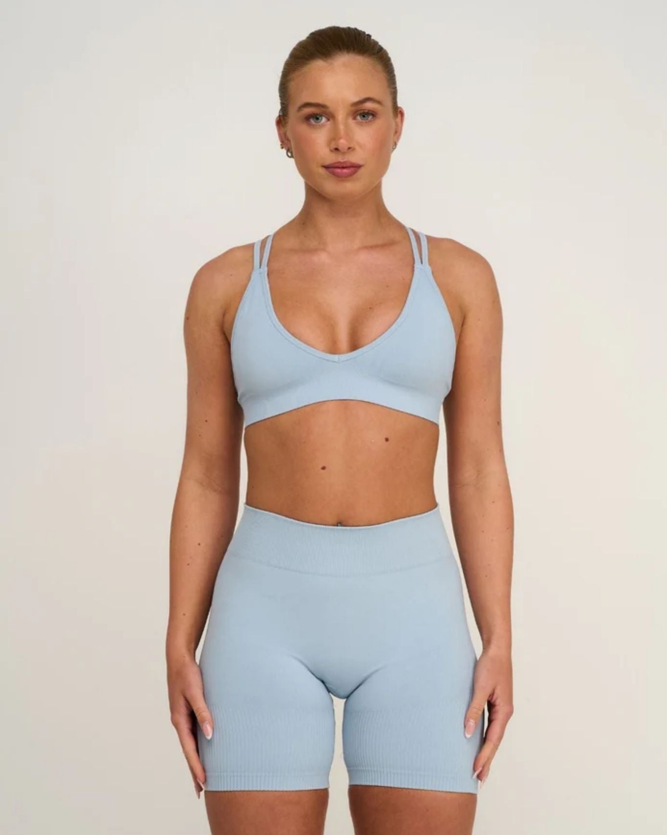 Elevate™ Sculpting Seamless High Apex Bra | Blue Haze
