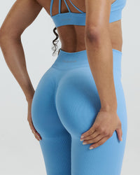 Elevate™ Leggins Moldeadoras de Cintura Media con Fruncido | Cielo Sin Fin