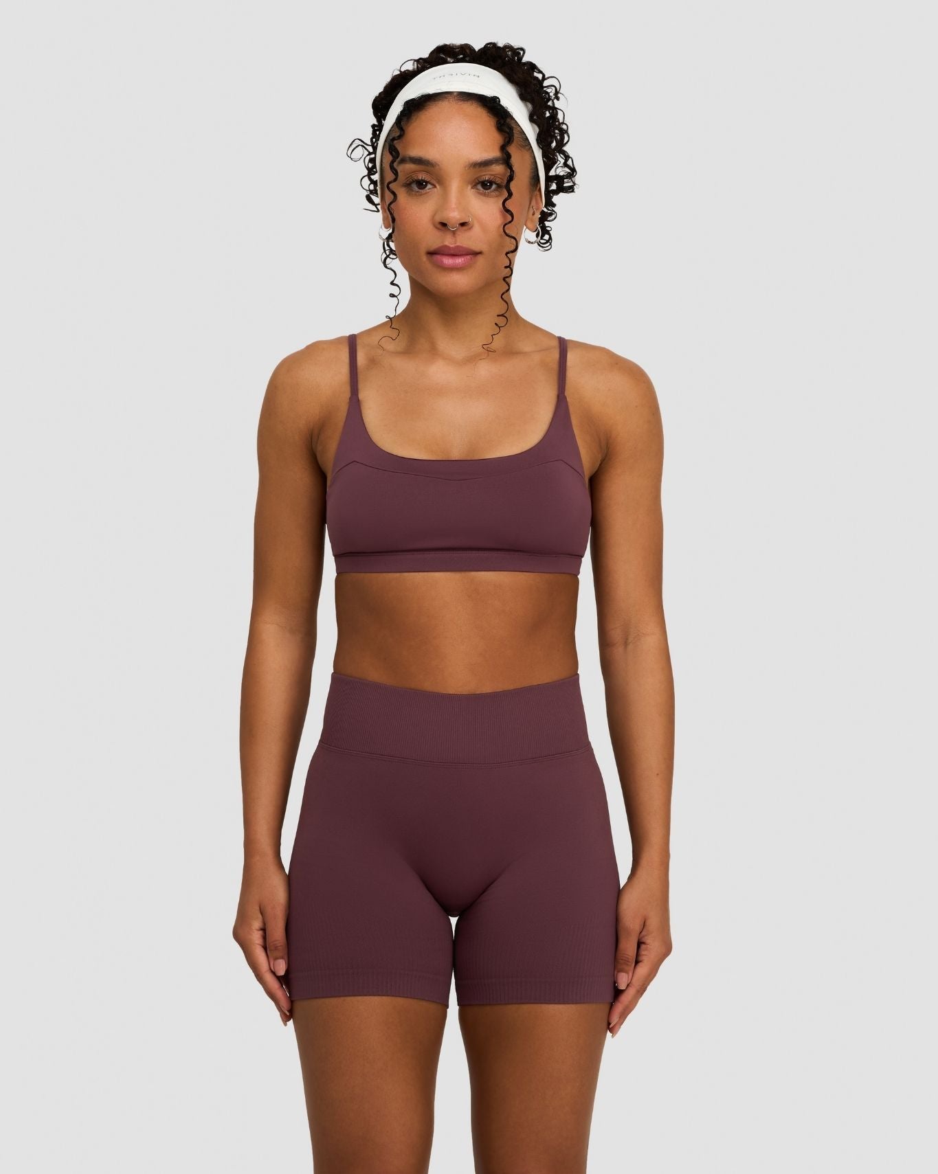 Elevate™ Sujetador modelador sin costuras con escote redondo | Malva Oscura