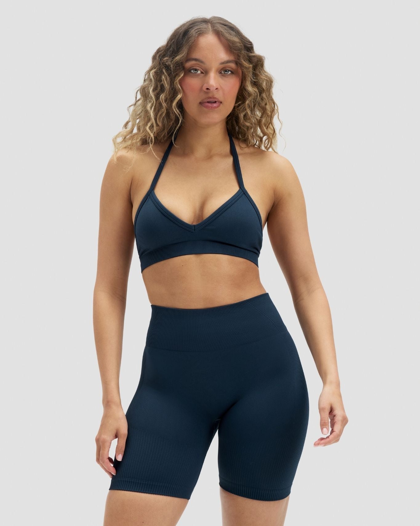 Elevate™ Sculpting High Waist Scrunch Shorts | Midnight Navy