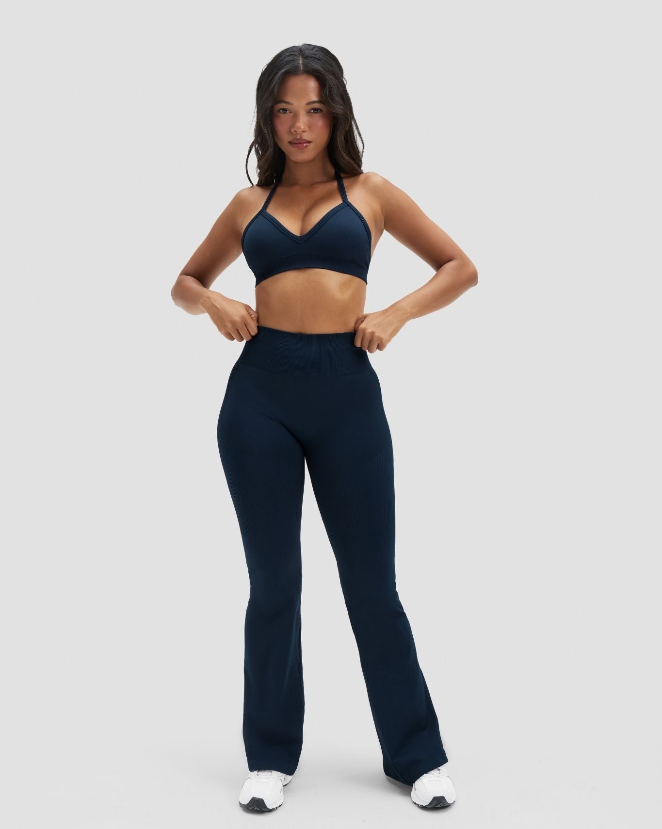 Elevate™ Sculpting High Waist Scrunch Flare | Midnight Navy