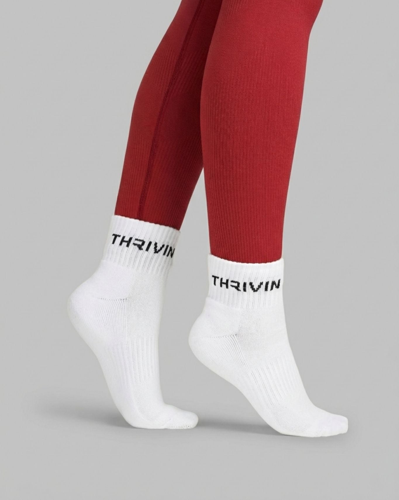 THRIVIN Calcetines de Seda | Blanco