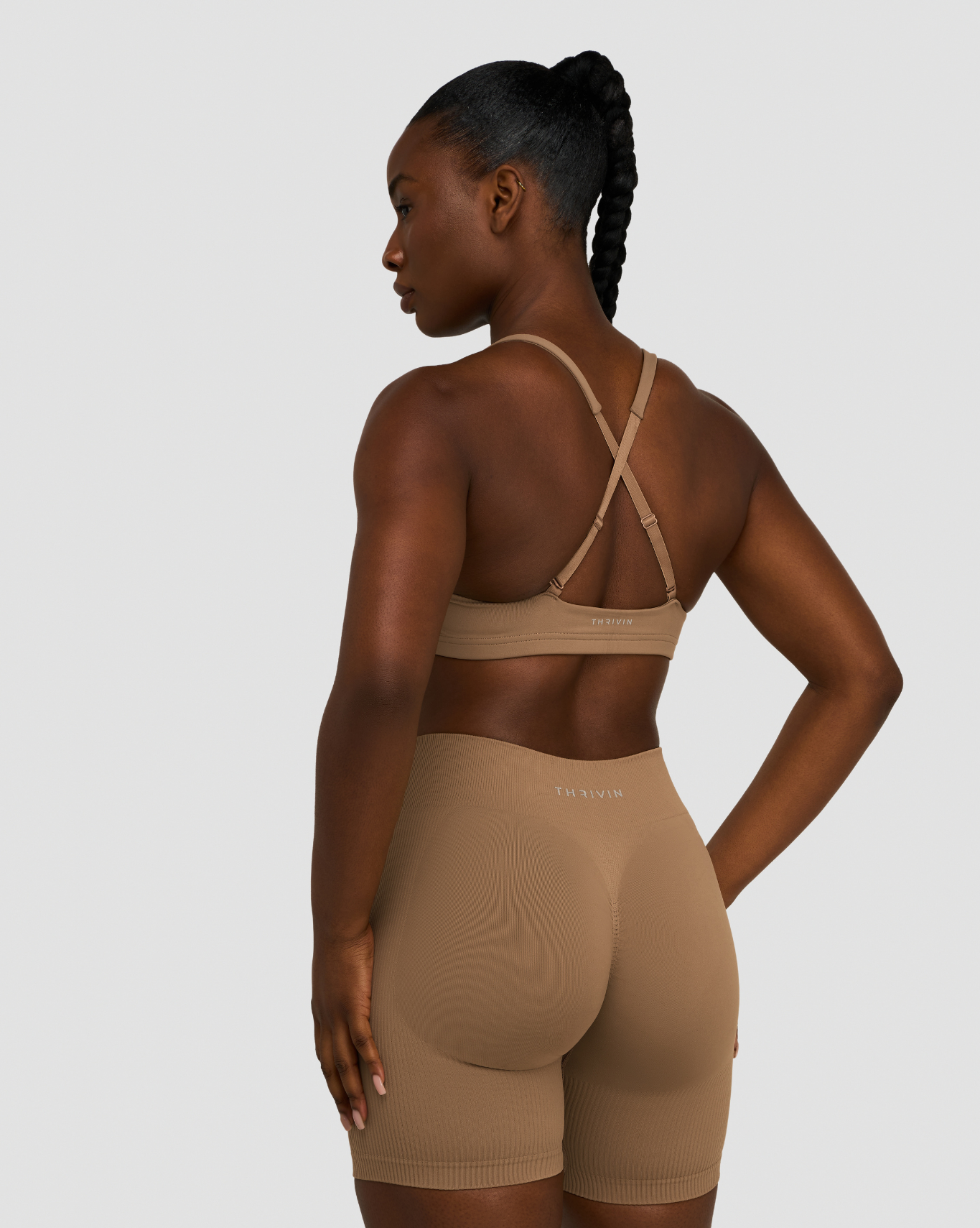 Elevate™ Sculpting Medium Impact Multiway Bra | Toffee