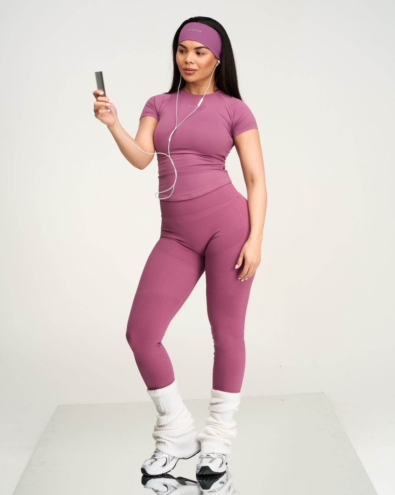 Elevate™ Compression T-shirt | Orchid Mauve