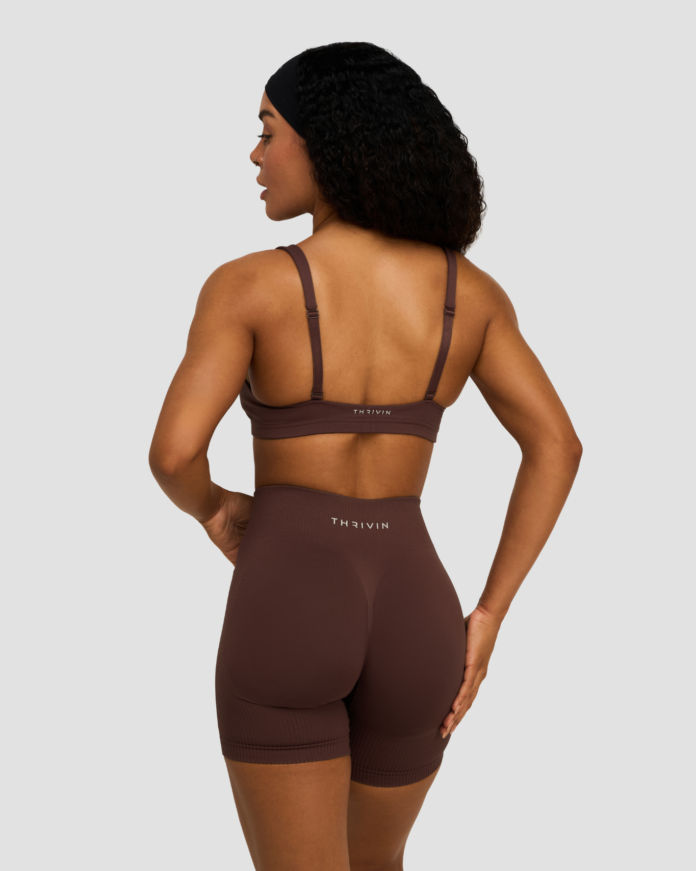 Elevate™ Sculpting Medium Impact Multiway Bra | Dark Mauve