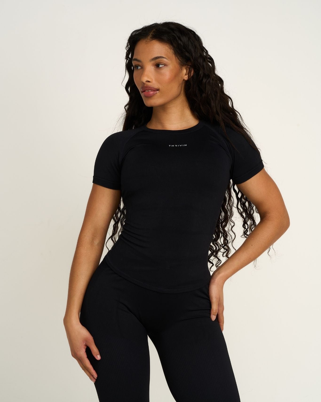 Elevate™ Compression T-shirt | Night Black