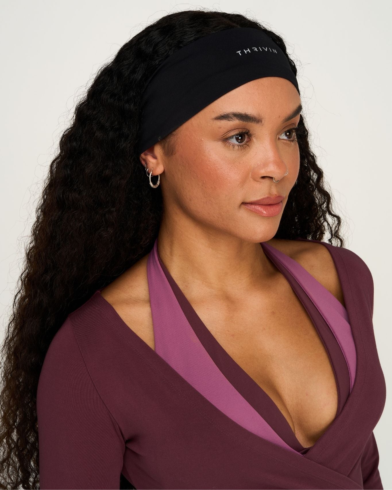 Elevate™ Sujetador Moldeador Sin Costuras con Escote en V Tipo Halter | Orquídea Malva