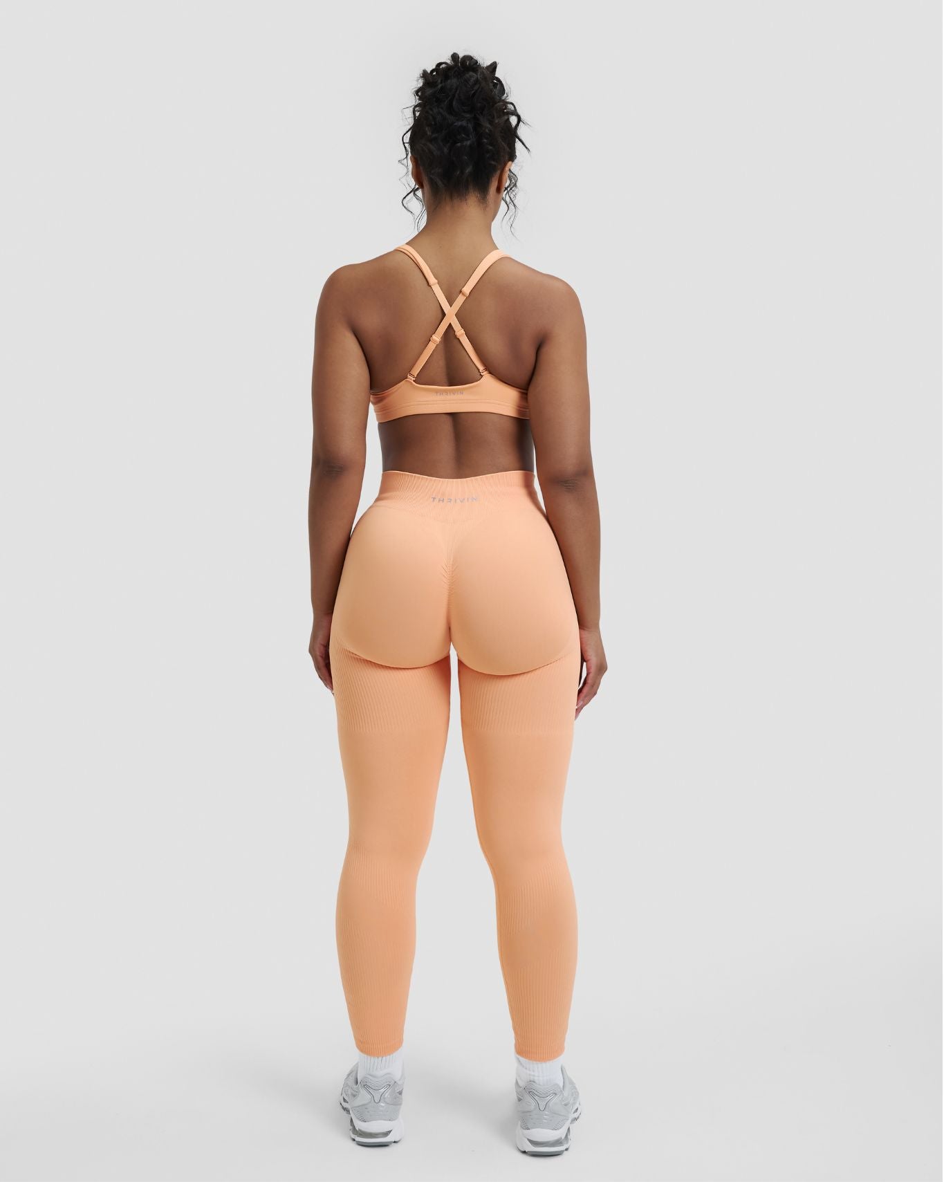 Elevate™ Sculpting Mid Waist Scrunch Leggings | Melon Ice