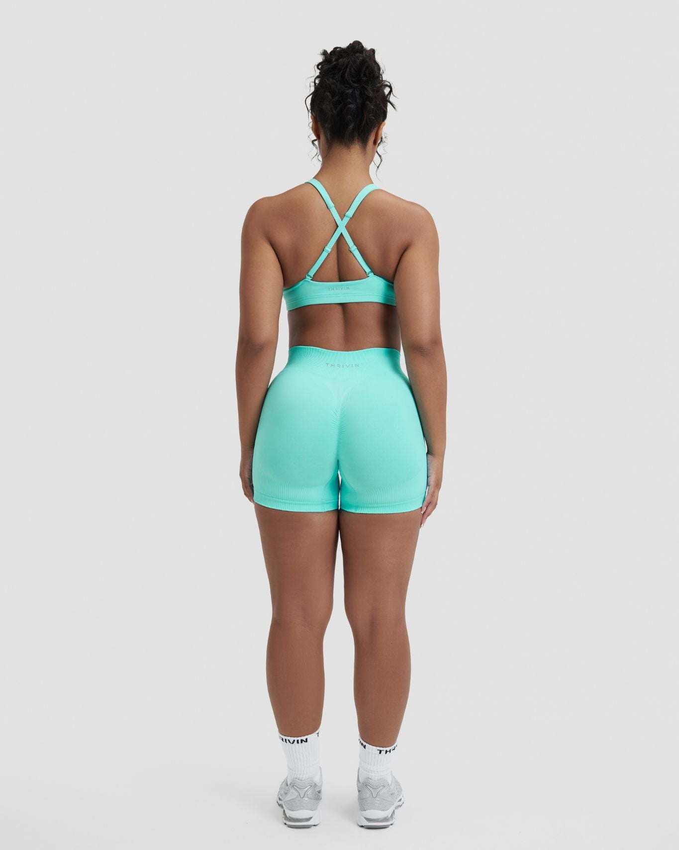 Elevate™ Shorts Cortos Moldeadores de Cintura Media con Fruncido | Clear Tides