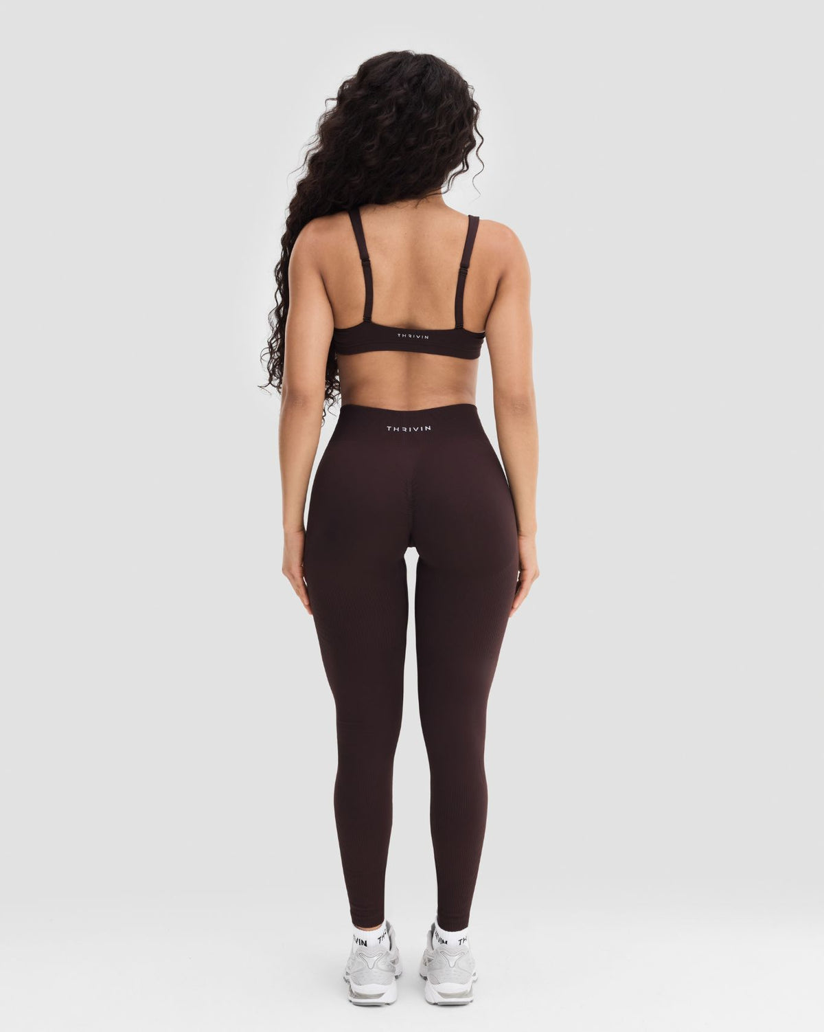 Elevate™ Sculpting Mid Waist Scrunch Leggings | Coffee