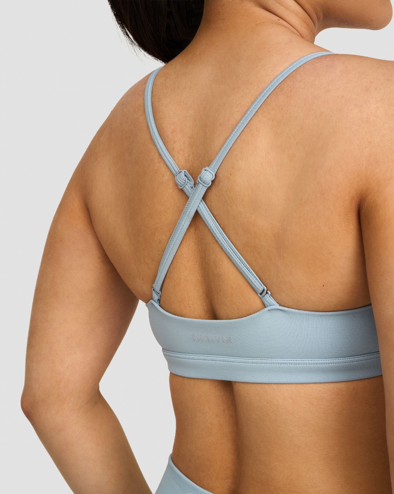 Elevate™ Sculpting Seamless Scoop Neck Bra | Blue Haze