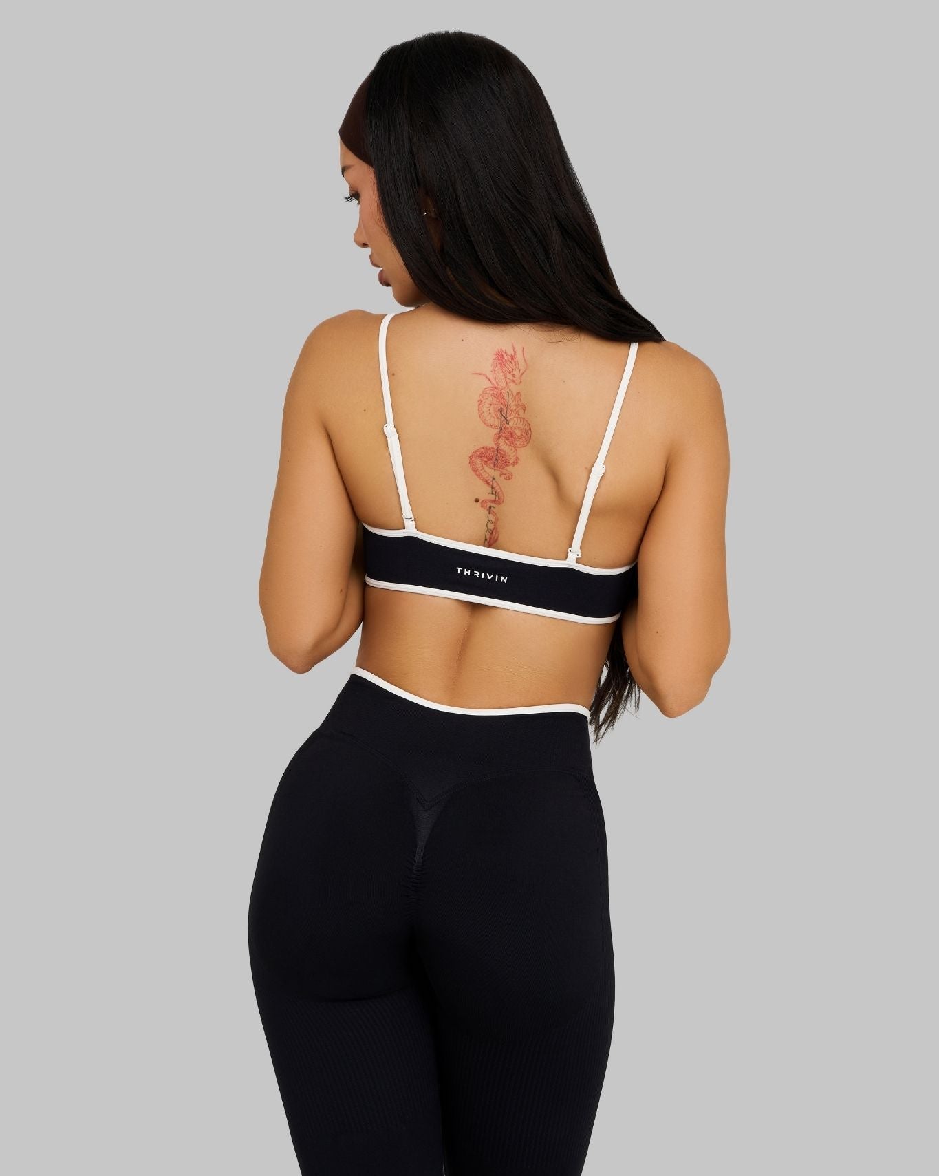 Sujetador Convertible con Escote Corazón Outline | Negro Noche