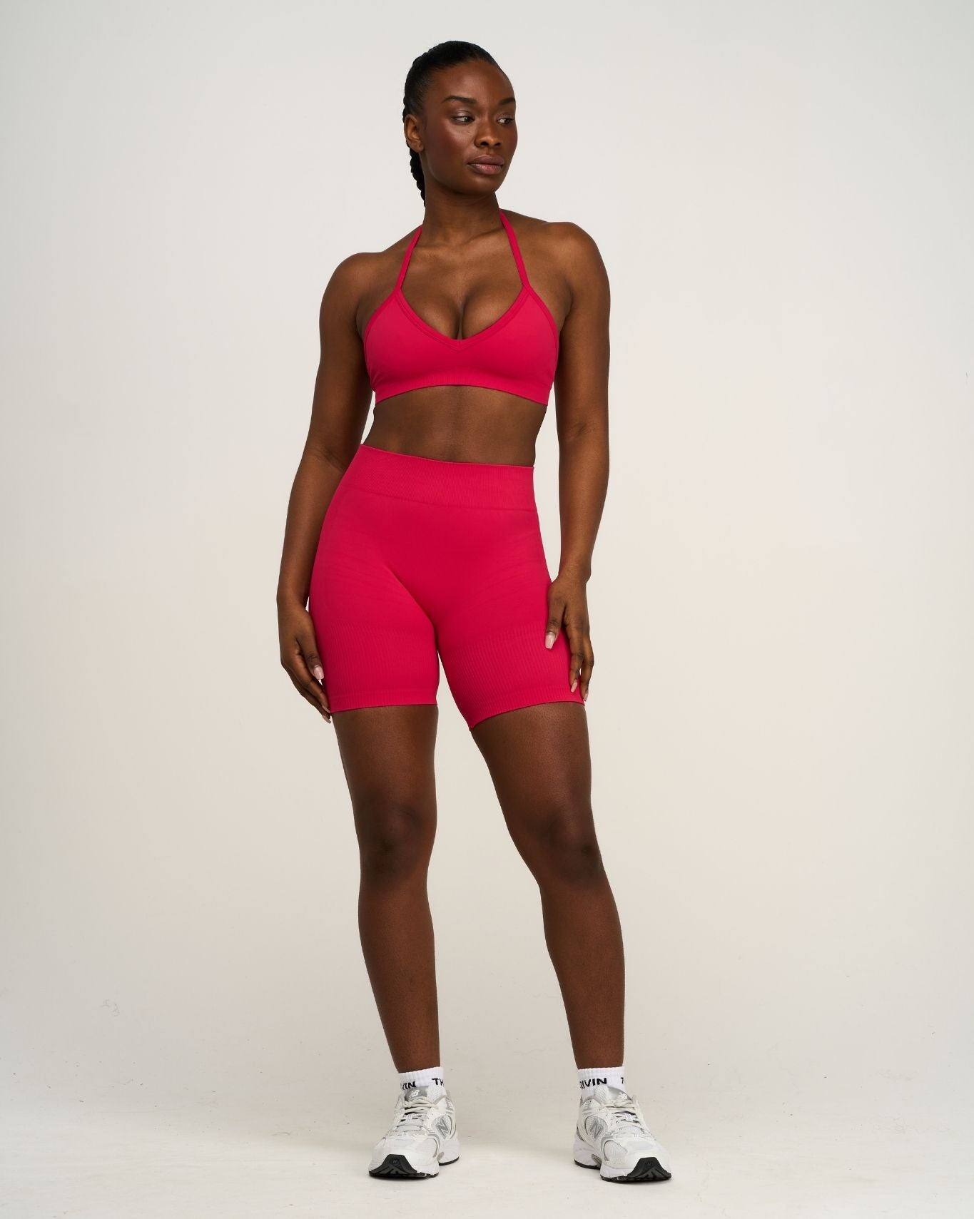 Elevate™ Sujetador Halter Ajustable Sin Costuras de Modelado | Fresa