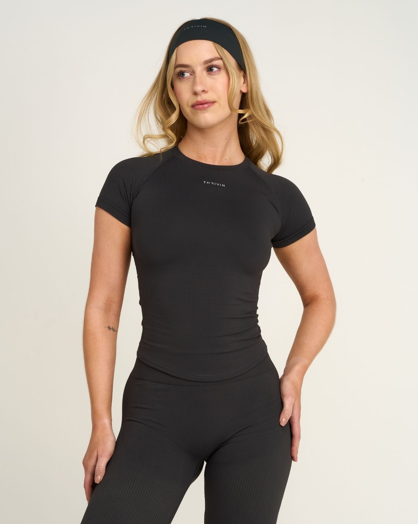 Elevate™ Compression T-shirt | Charcoal Grey