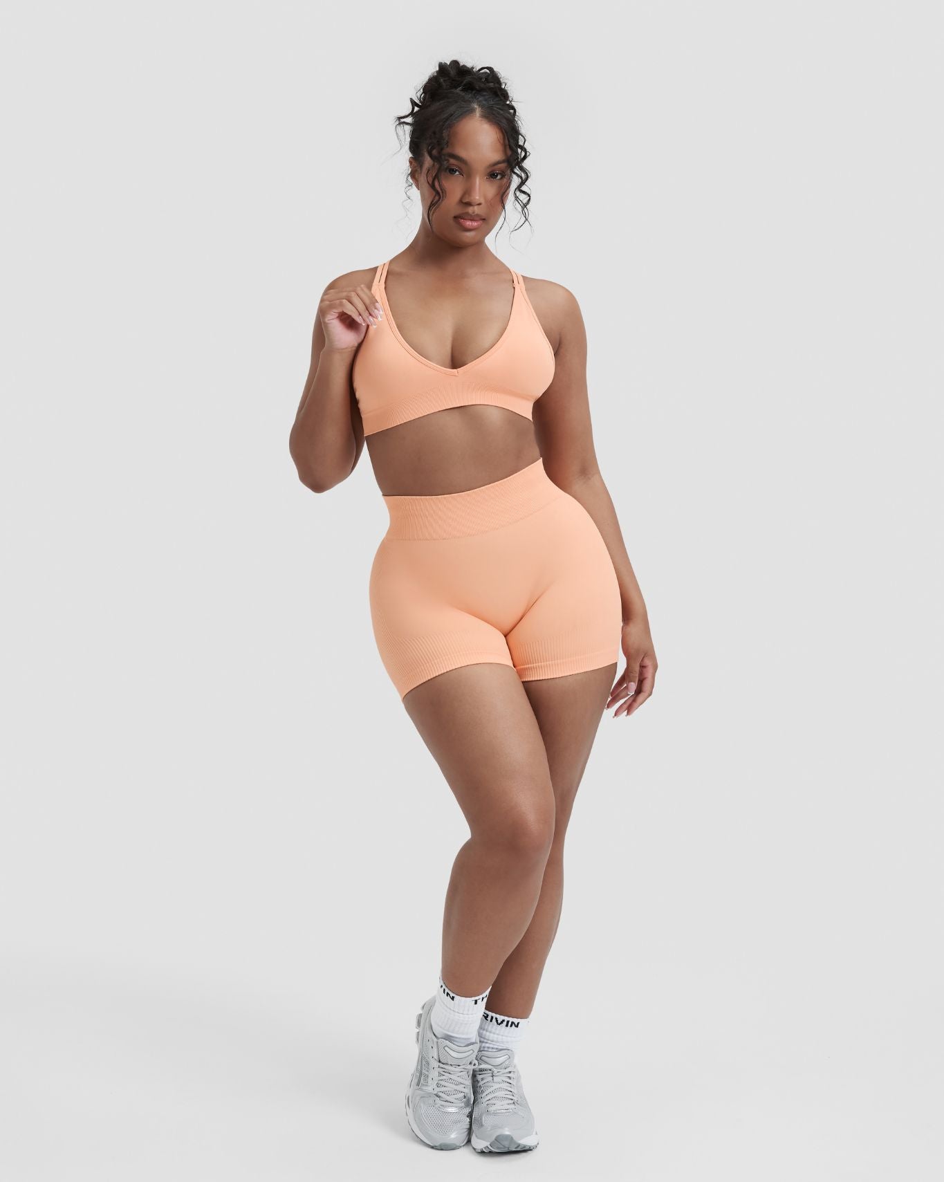 Elevate™ Sculpting Seamless High Apex Bra | Melon Ice