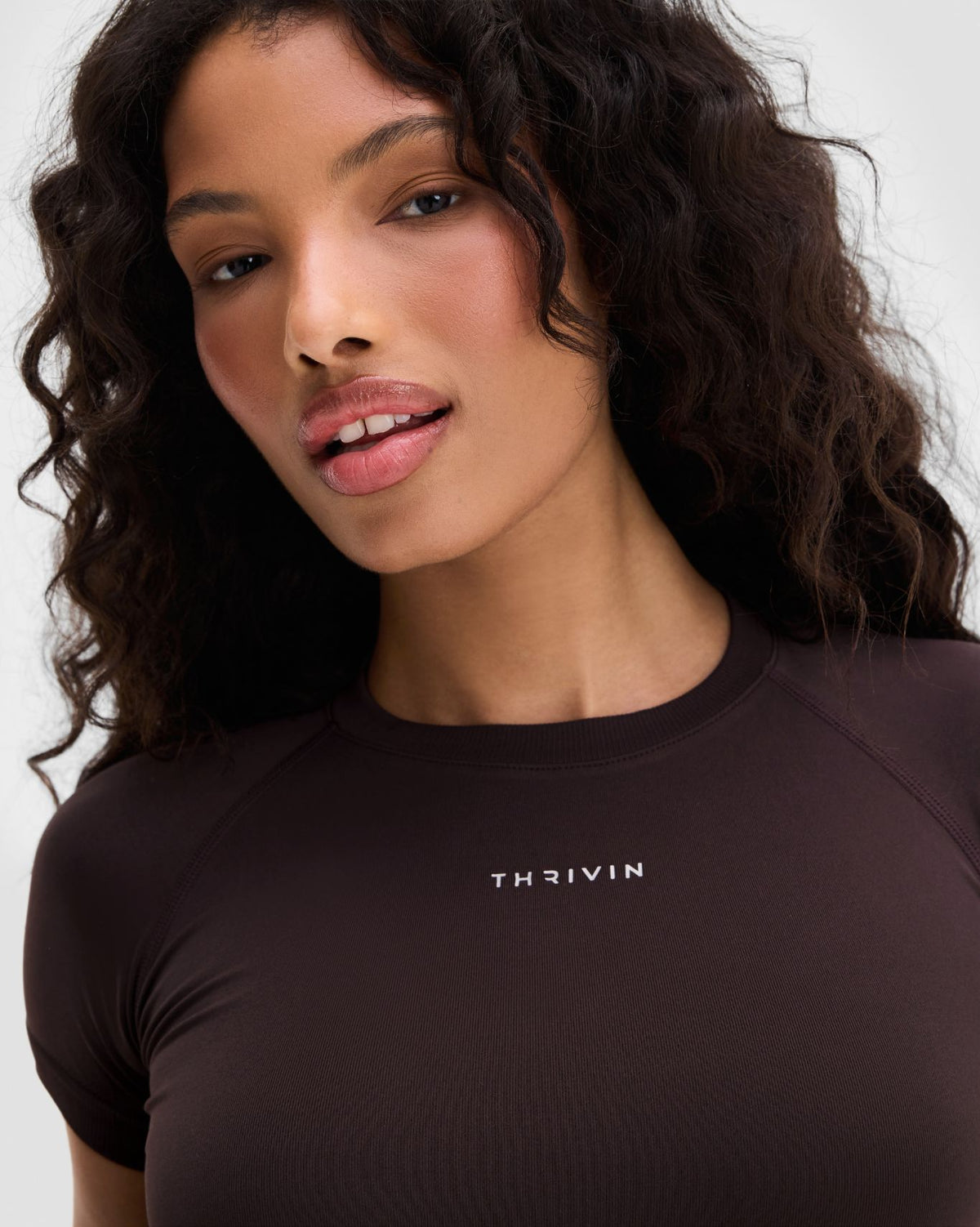 Elevate™ Compression T-Shirt | Coffee
