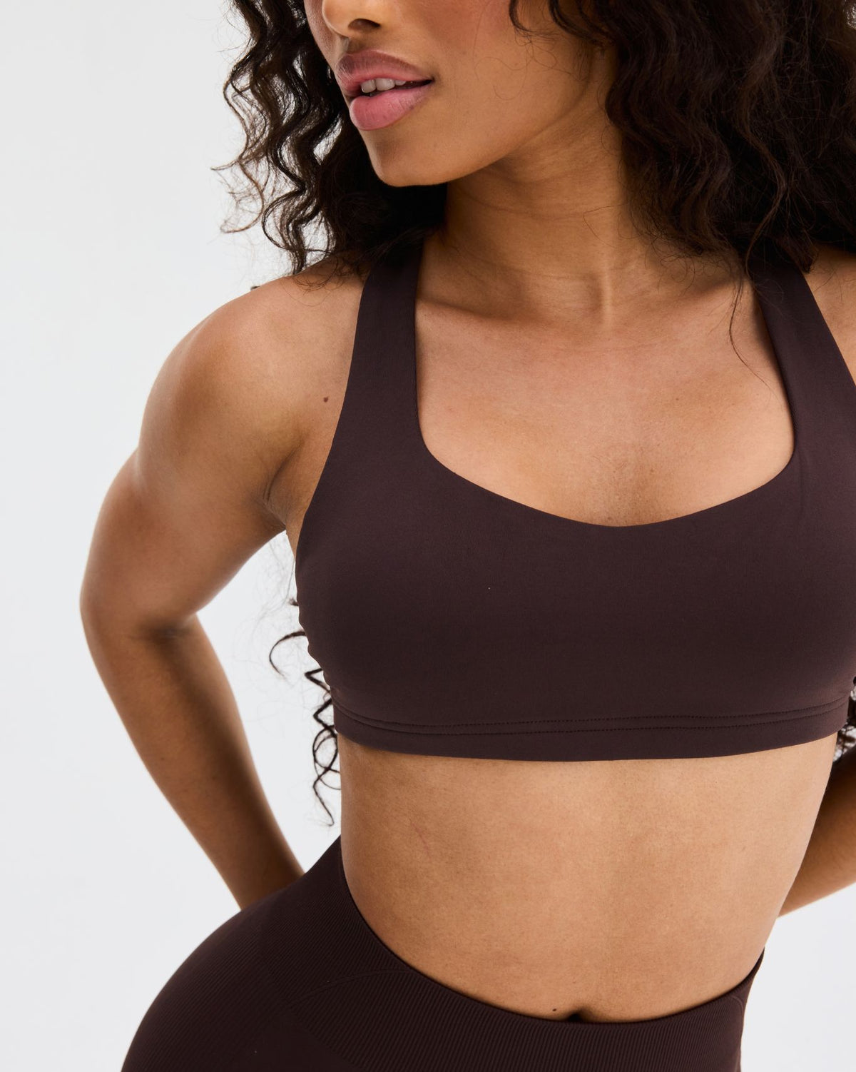 Elevate™ Sculpting Medium Impact Multiway Bra | Coffee