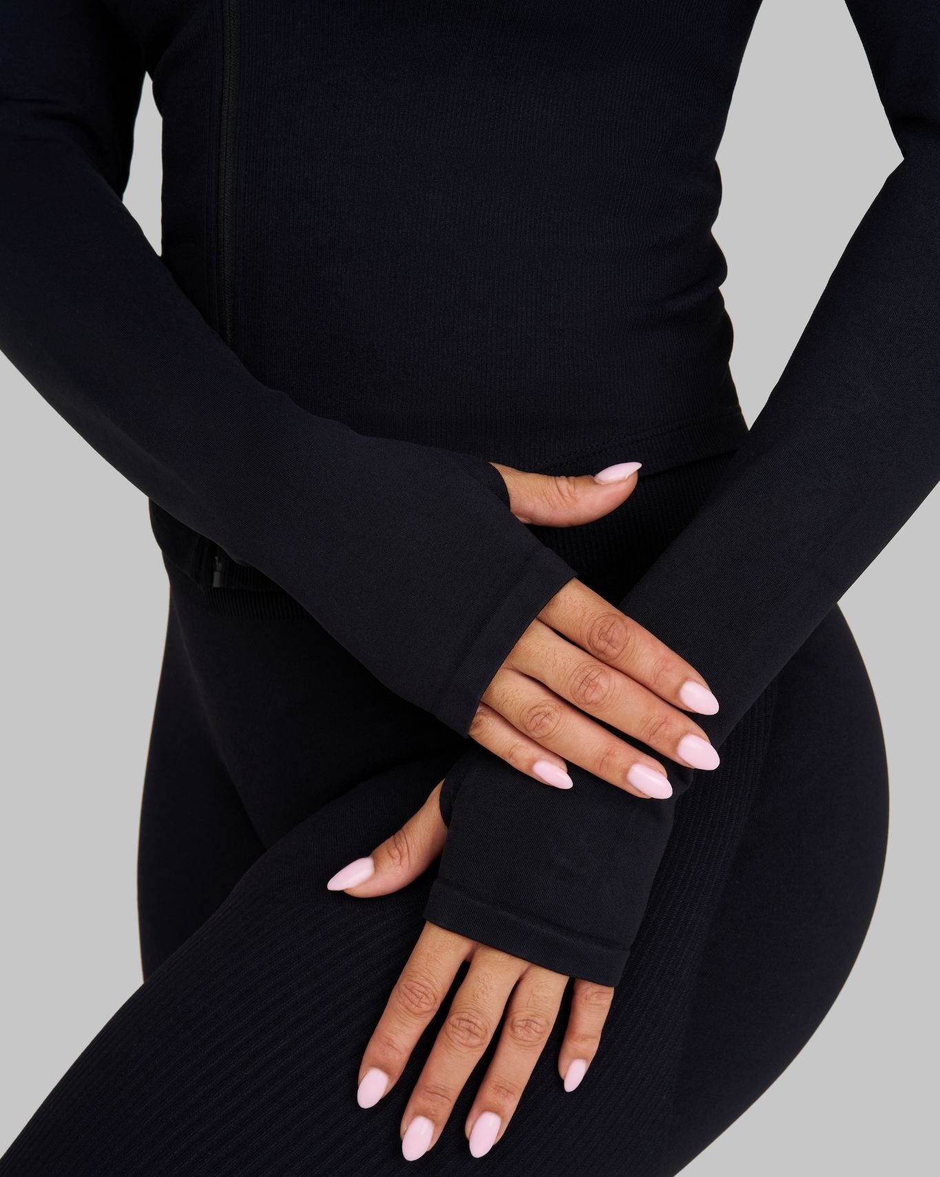 Elevate™ Chaqueta Sin Costuras Moldeadora | Negro Noche