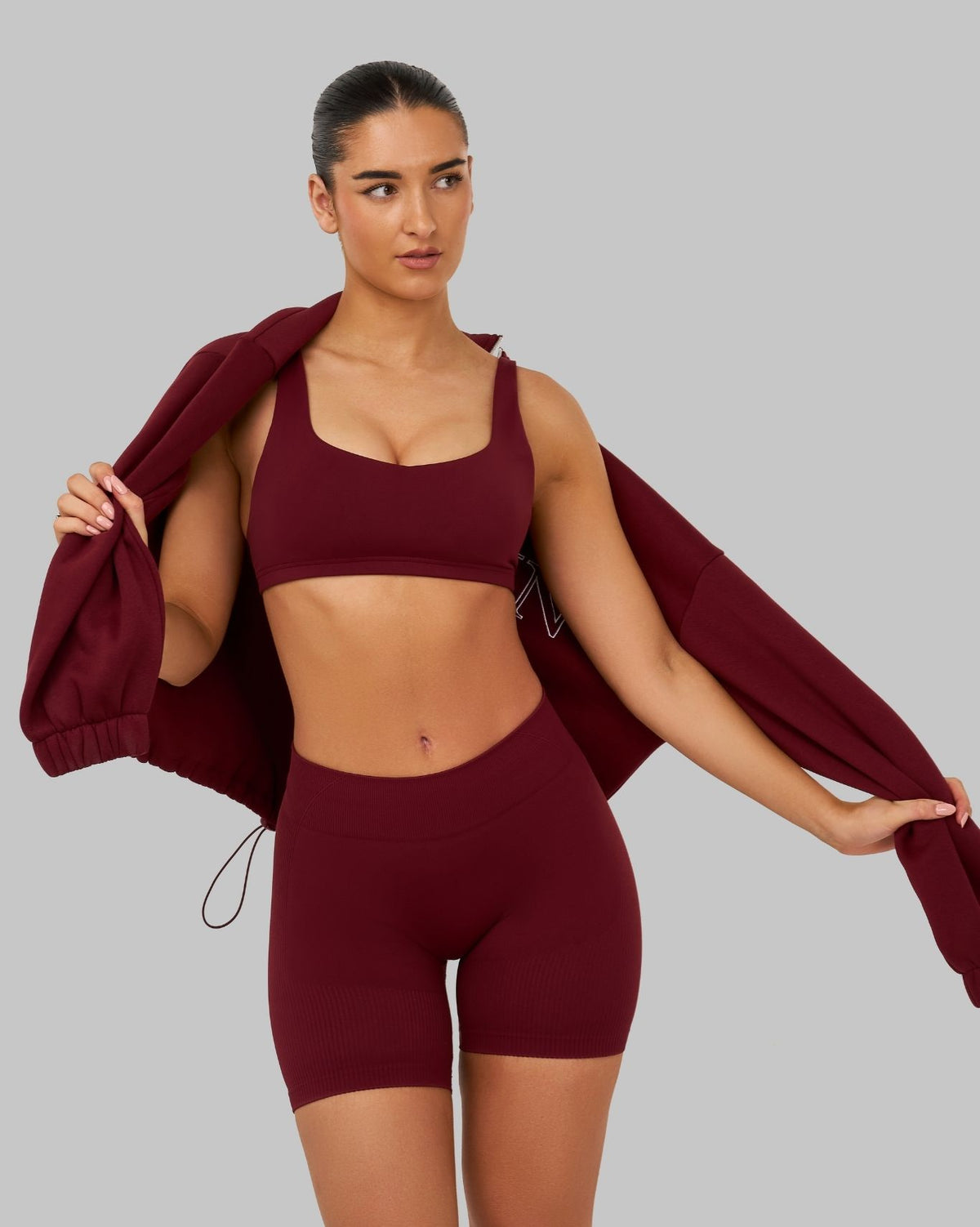 Elevate™ Sculpting Medium Impact Multiway Bra | Fine Wine